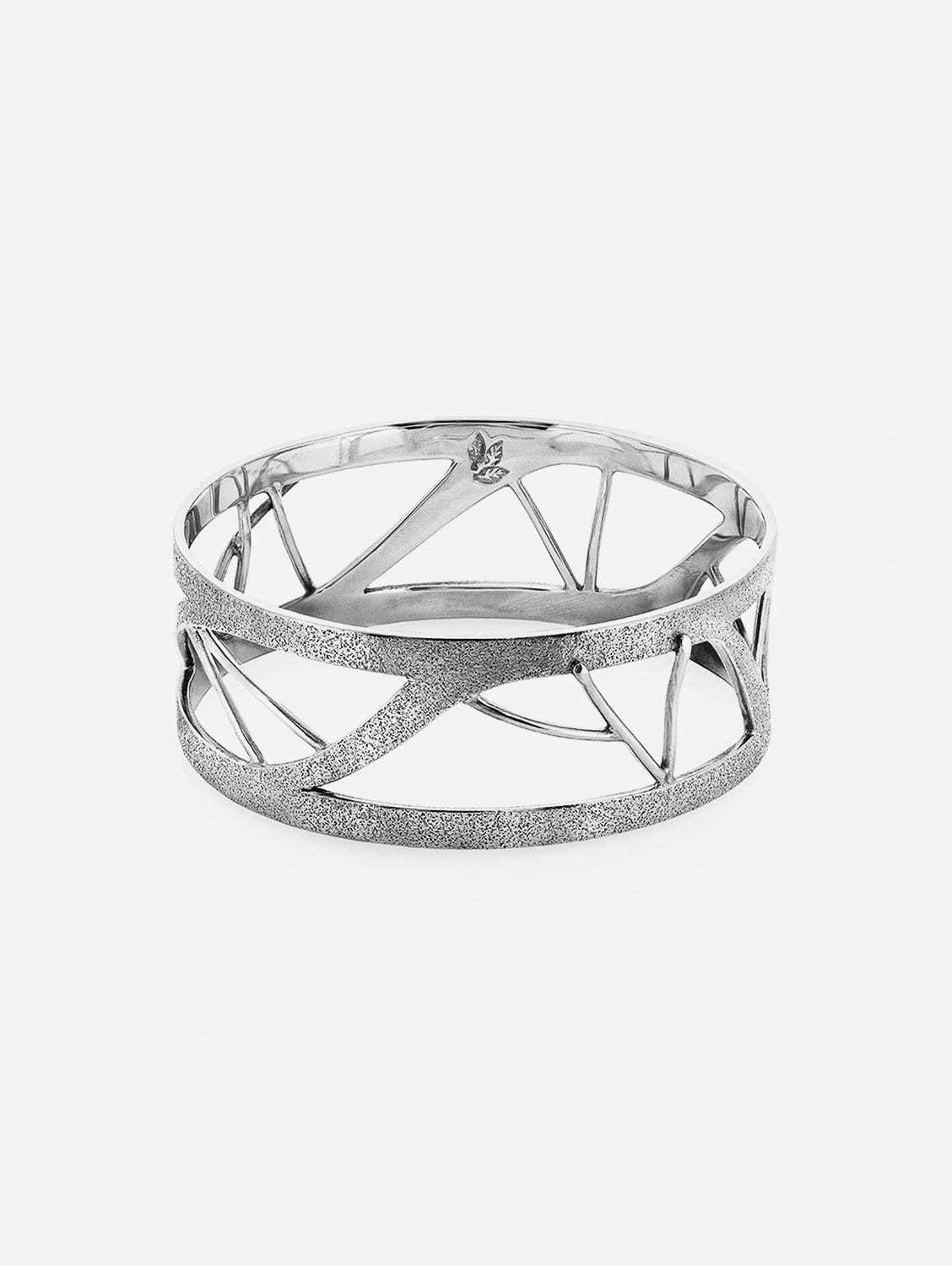 Eco-Friendly Recycled 925 Sterling Silver Bangle Bracelet for Women - Sustainable Jewelry Gift for Anniversary, Birthday & Everyday Wear