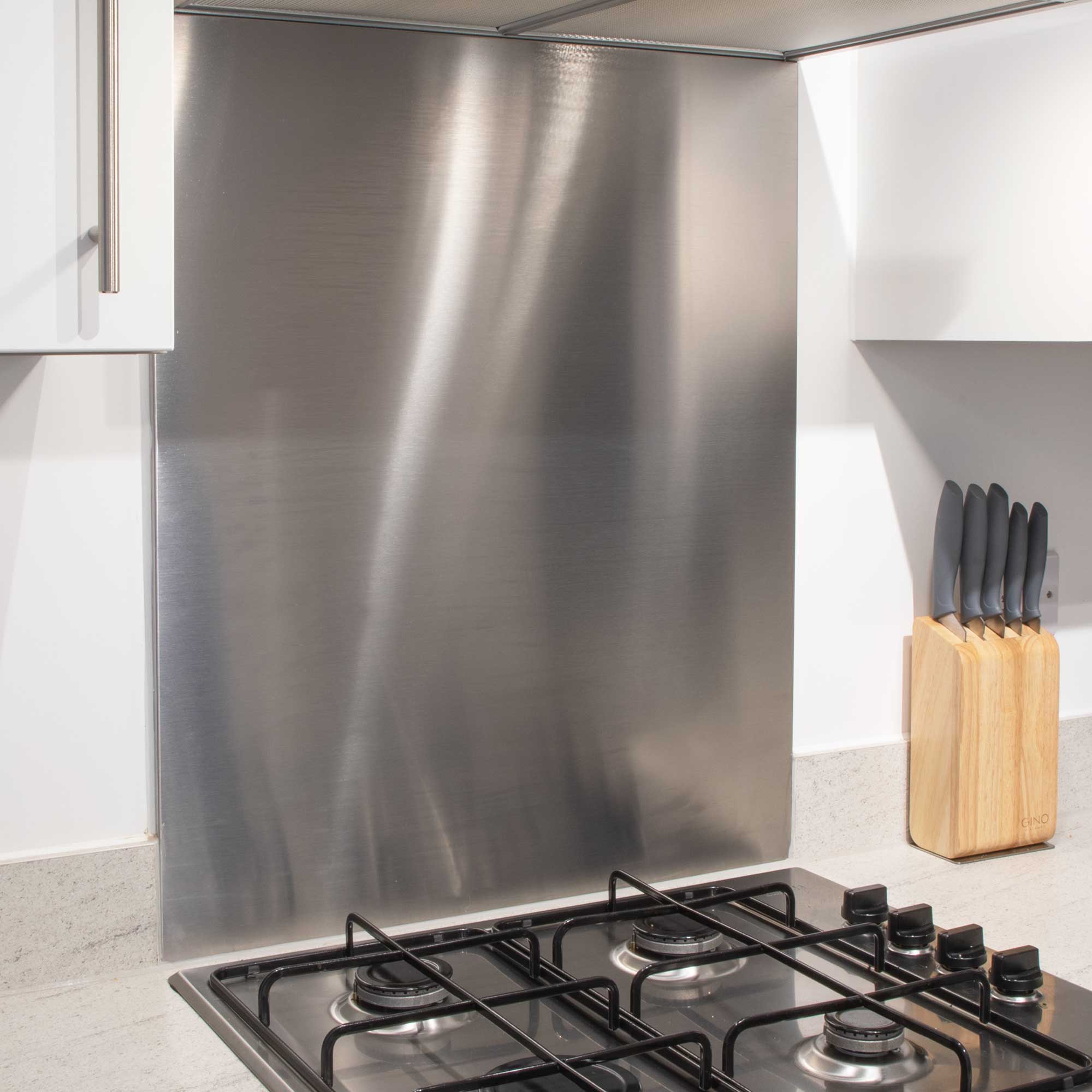 Baridi 60cm Curved Glass Range Hood with Carbon Filters, LED Lights & Splashback - Stainless Steel Kitchen Exhaust Hood for Home Cooking - DH208 | Perfect for Modern Kitchens & Smoke-Free Cooking