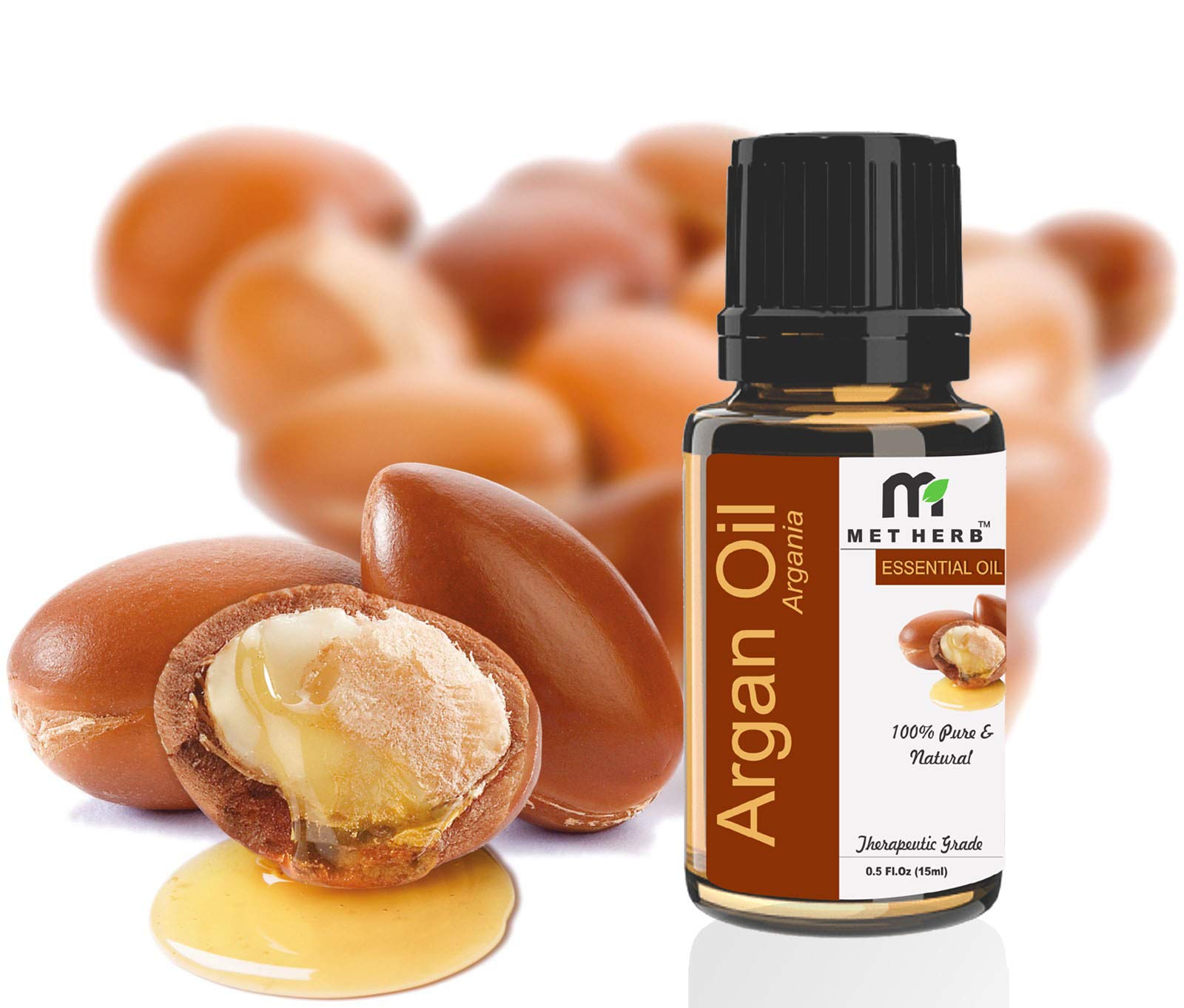 100% Pure Natural Argan Oil for Hair & Skin - 15ml Aromatherapy Essential Oil for Moisturizing, Anti-Aging & Relaxation | Perfect for Massage, DIY Beauty & Spa Treatments