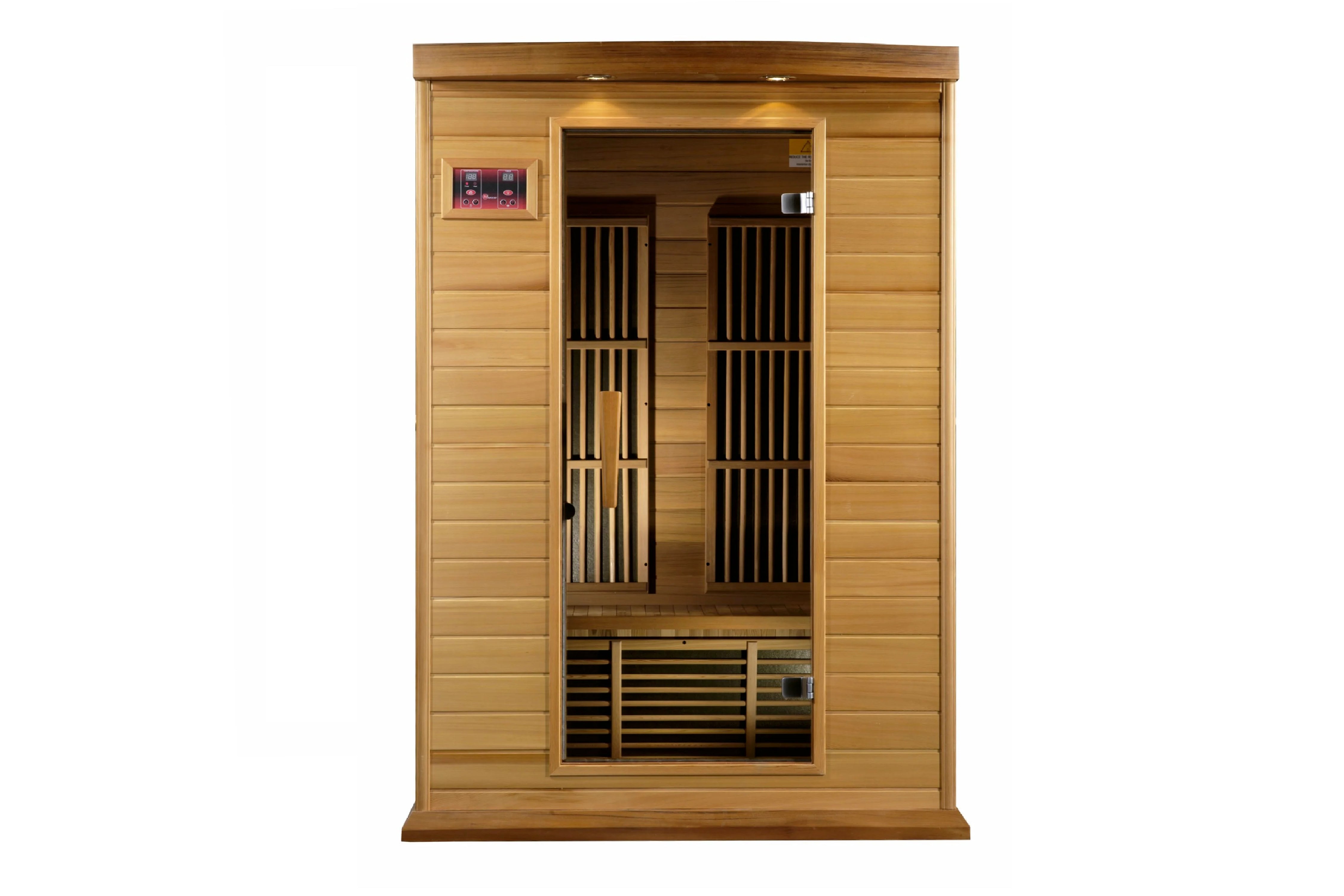 Maxxus Cholet Edition 2-Person Low EMF FAR Infrared Sauna for Home Relaxation & Detox - Perfect for Wellness & Muscle Recovery