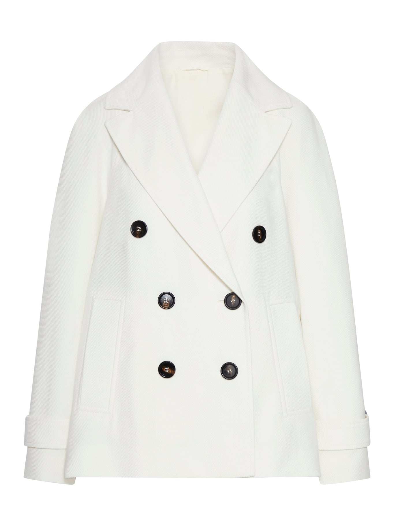 Diagonal Fabric Caban Coat - Stylish & Comfortable Women's Outerwear for Fall & Winter | Perfect for Casual Outings, Travel, and Everyday Wear