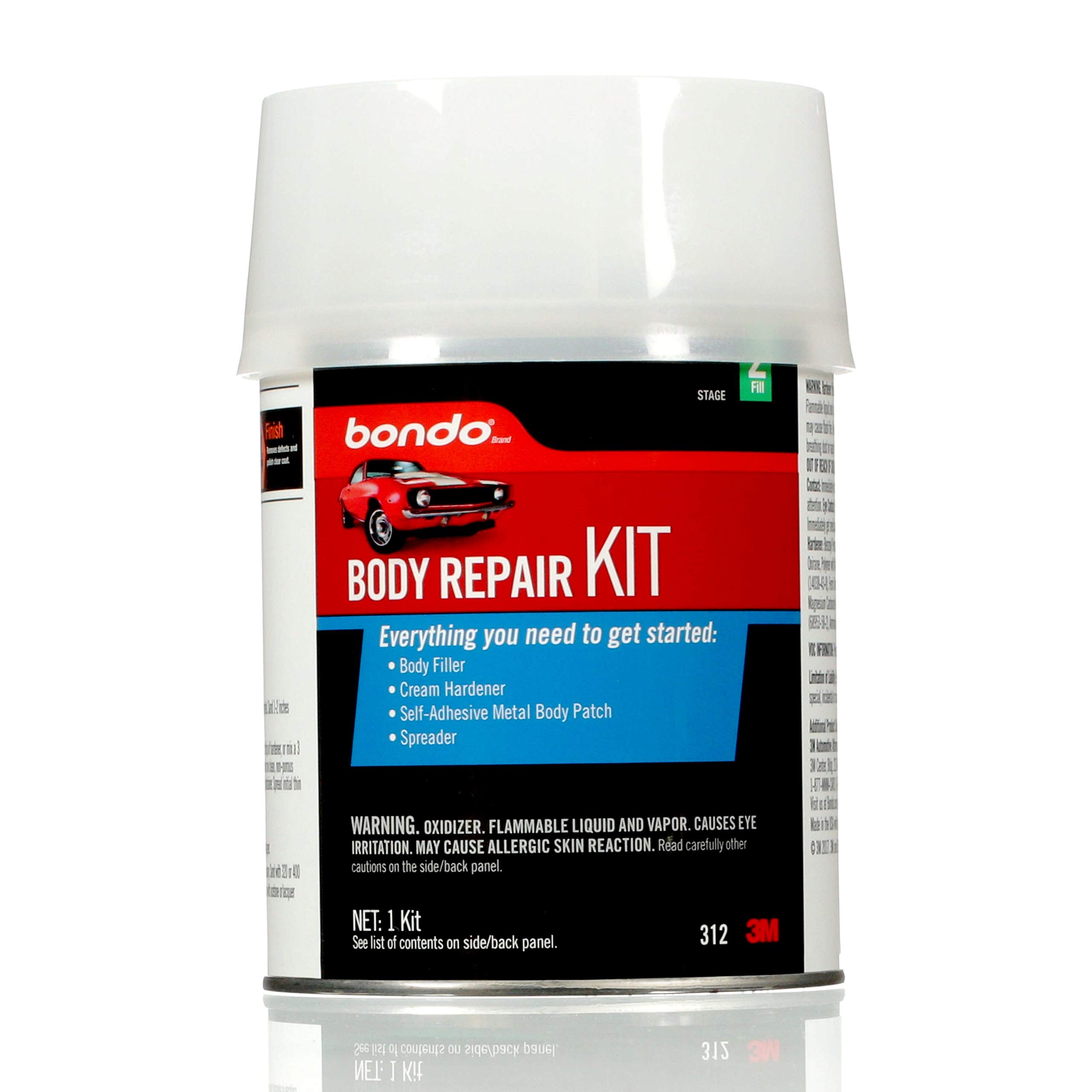 Car Body Repair Kit - Professional Auto Scratch & Dent Repair Tool Set for DIY Fixes - Perfect for Home Garage, Auto Shops & Roadside Emergencies