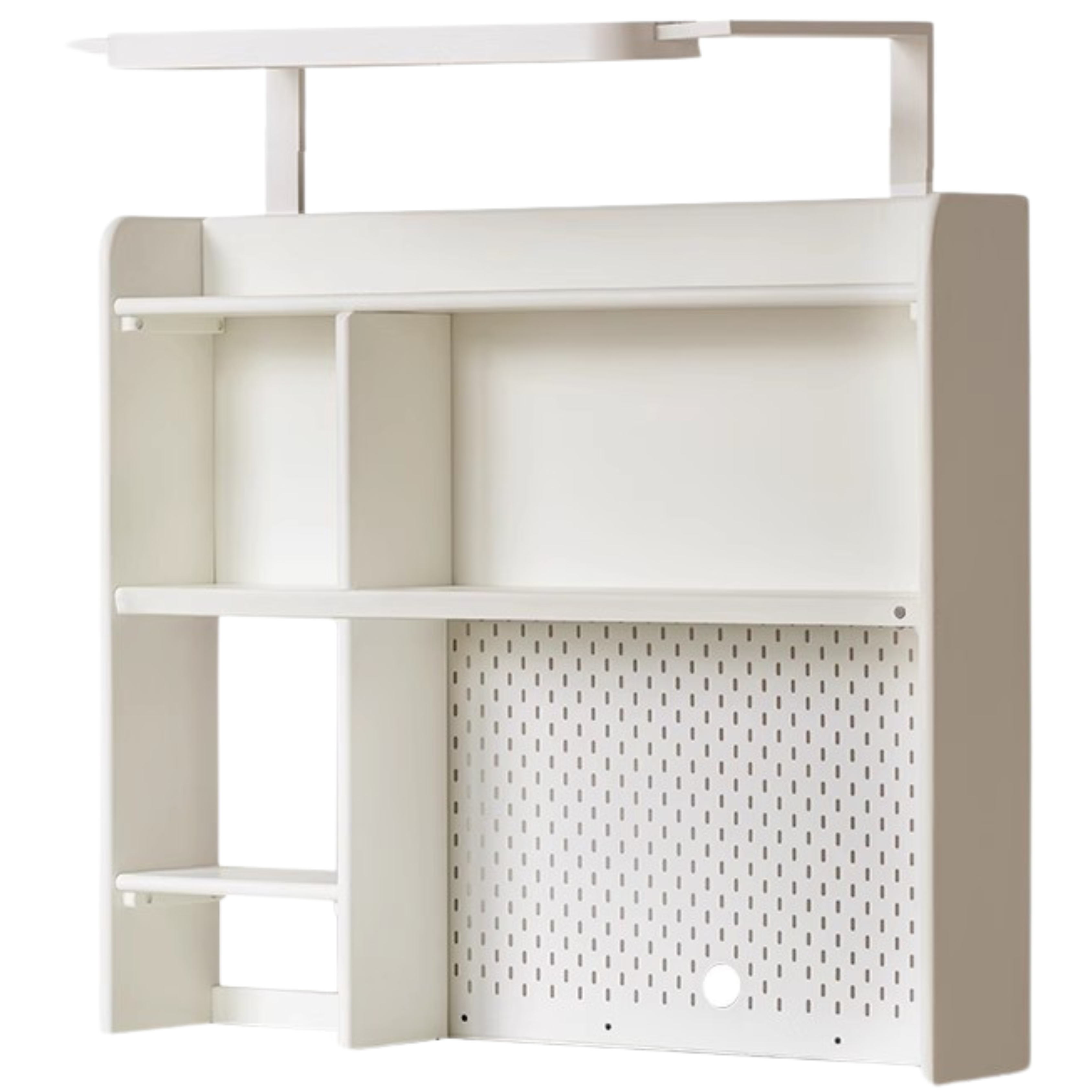 46.4x19.6x45.2 inch / 118x50x115 cm / Warm white color/  study table shelf lighted