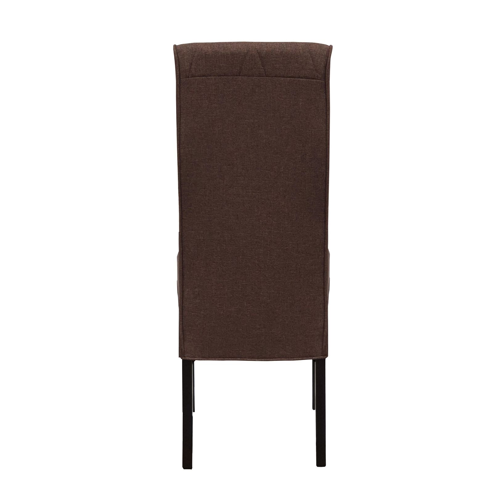 Arya Fabric Dining Chairs Set of 2 - Modern Upholstered Kitchen Chairs with Wooden Legs - Perfect for Dining Room, Kitchen, Breakfast Nook & Small Spaces