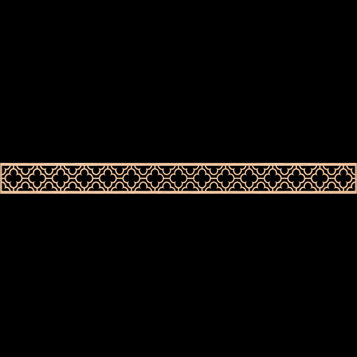 Chicago Fretwork Moulding - Decorative Wood Trim for Home & Furniture | Perfect for DIY Projects, Wall Paneling, and Cabinet Accents