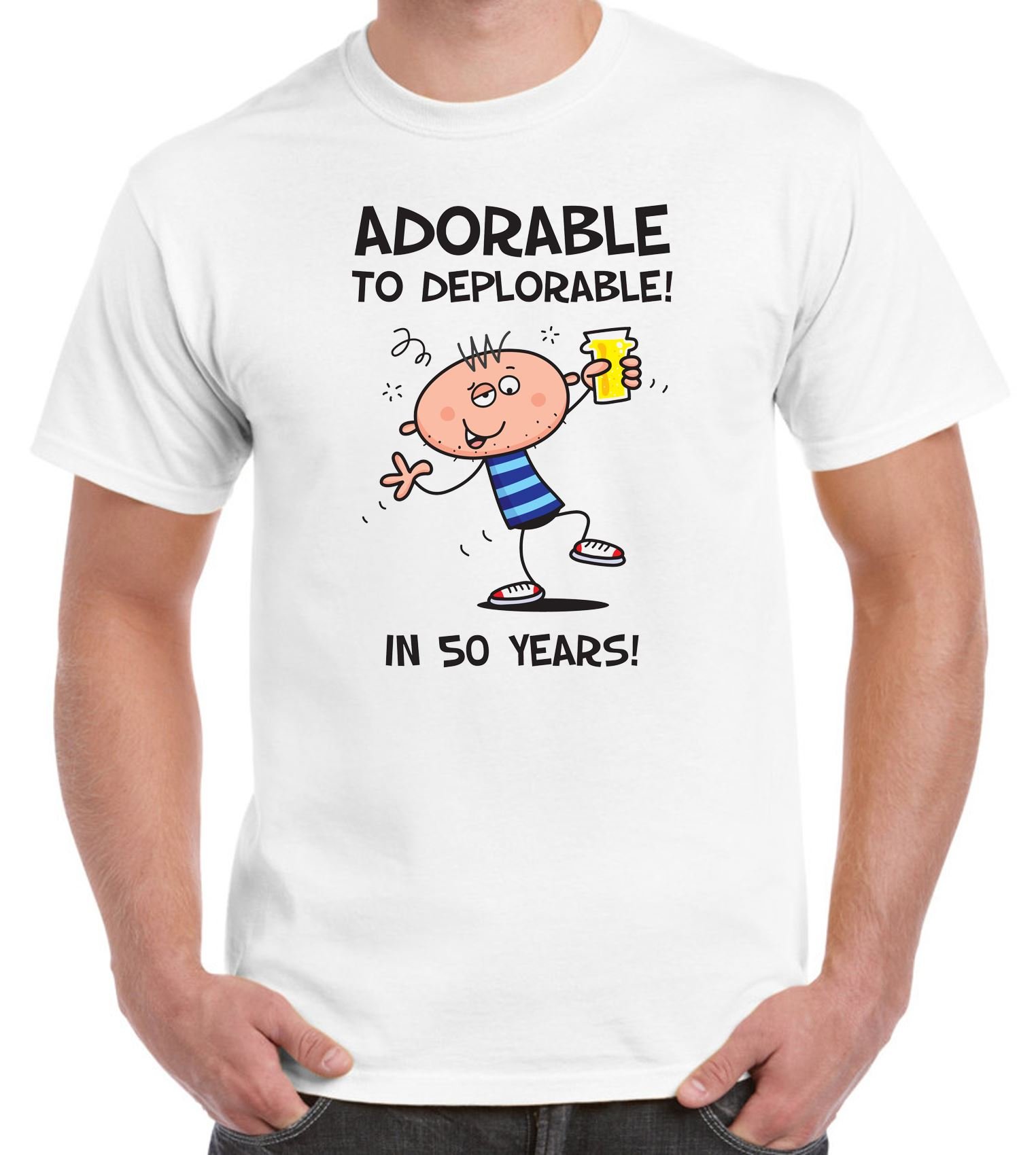 Funny 50th Birthday T-Shirt for Men - Hilarious Tribal Design Gift Idea for Dad, Husband & Friends - Perfect for Parties, Gag Gifts & Milestone Celebrations