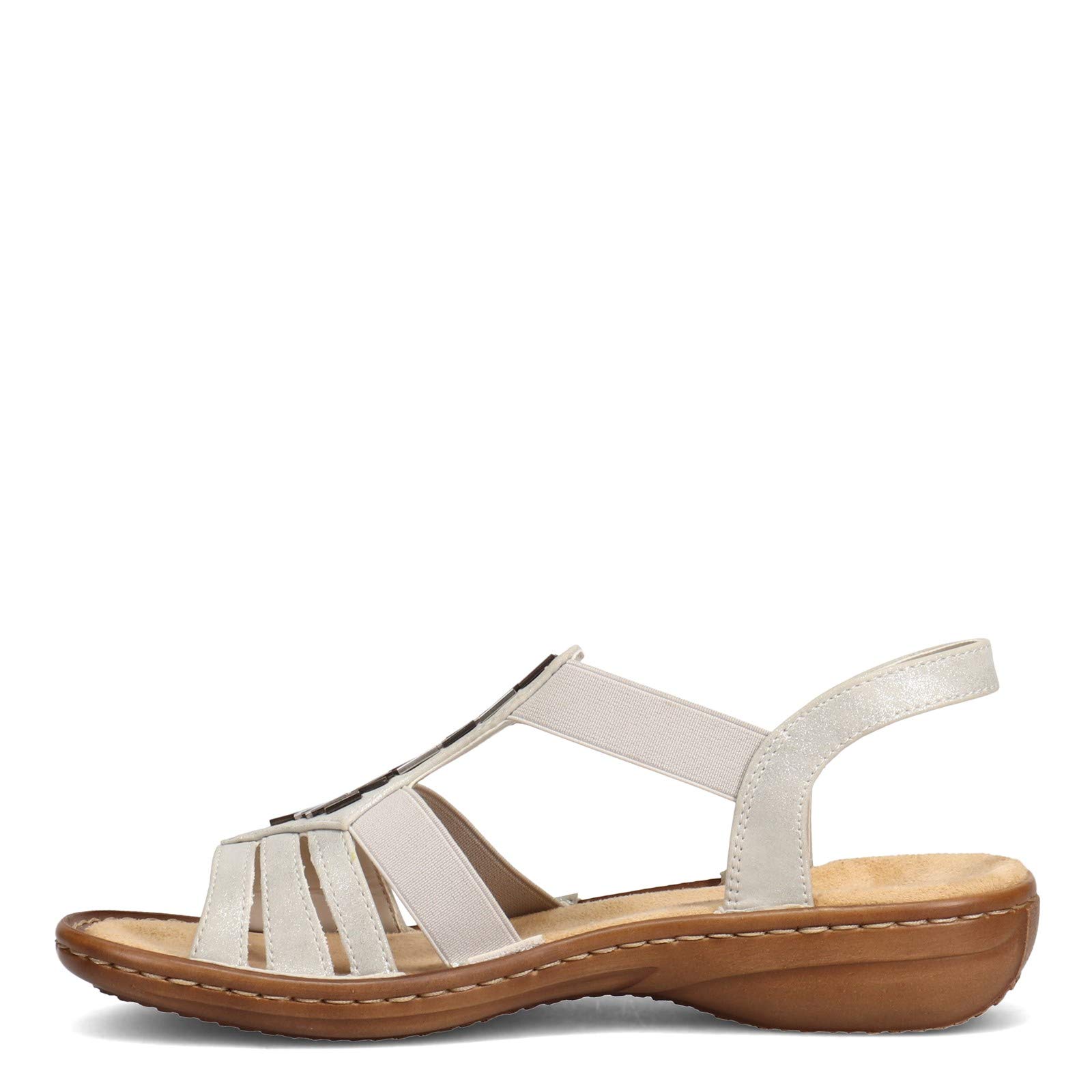 Rieker Women's Comfortable Open & Closed Toe Sandals - Lightweight Casual Summer Shoes for Walking, Travel & Beach Outfits