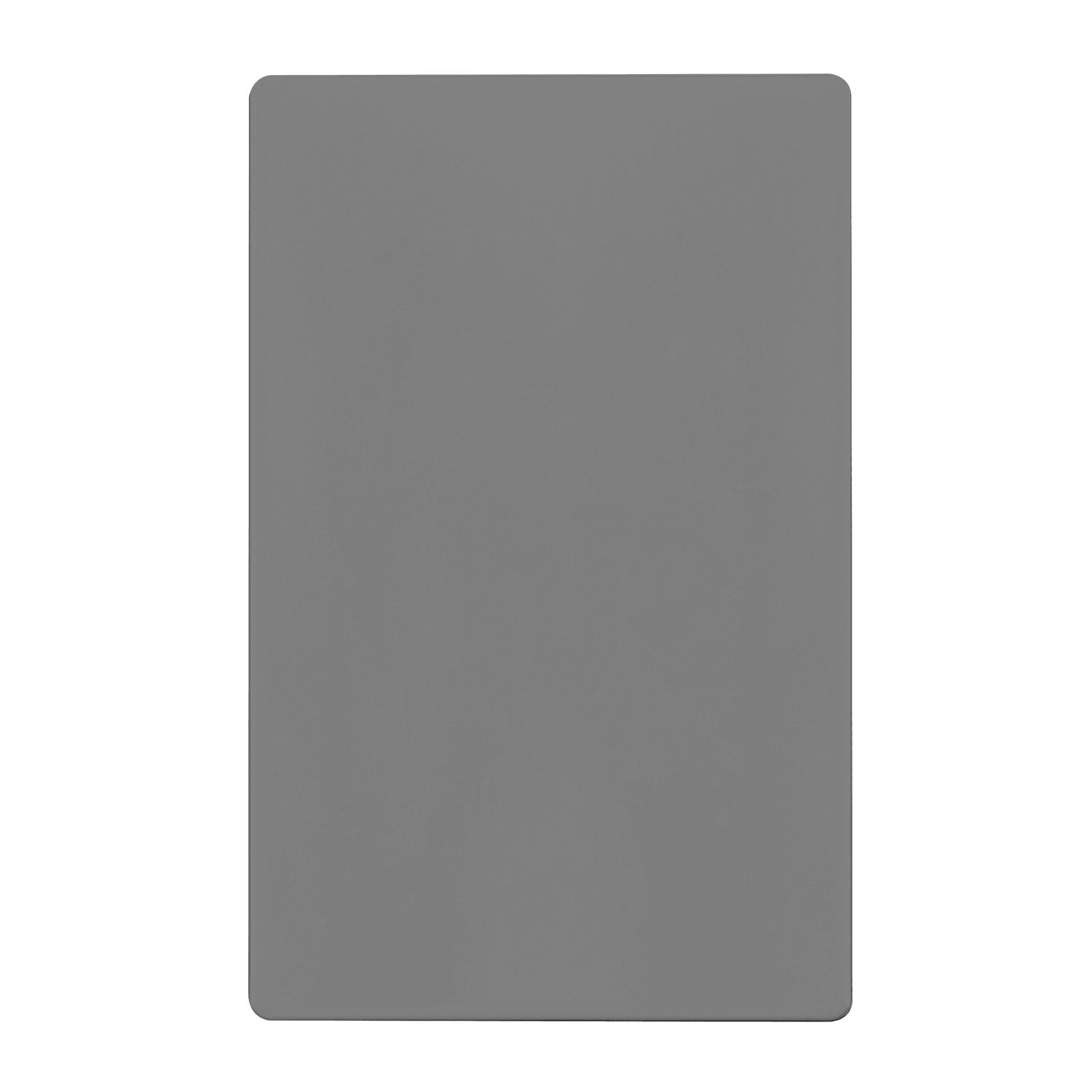 1 Gang Screwless Blank Wall Plate, Gray - Perfect for Home & Office Electrical Outlet Covers, Decorative Wall Plates for Living Room, Bedroom, Kitchen