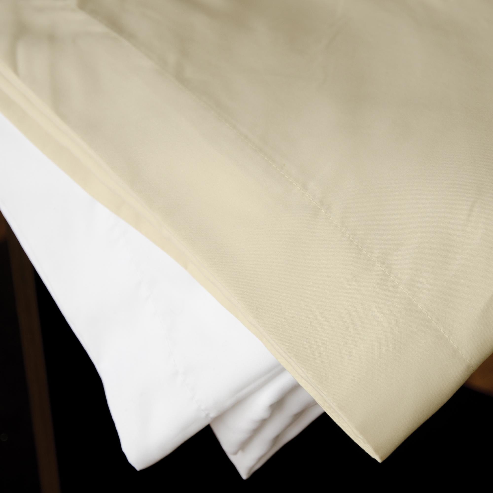Premium XL Flat Sheets Set - Ultra Soft & Breathable Bedding for King & Queen Size Beds - Perfect for Hotels, Guest Rooms & Cozy Home Comfort