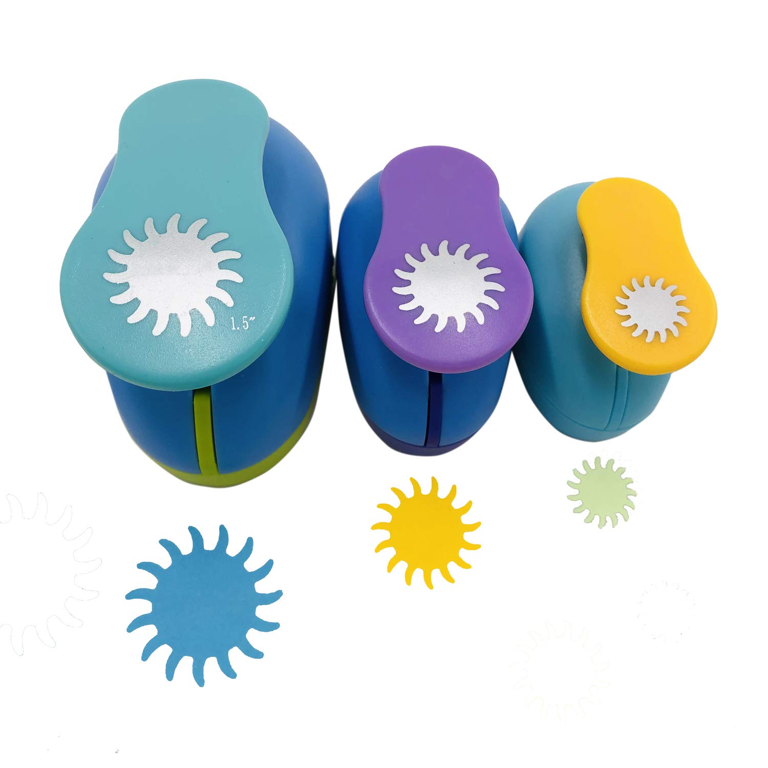3-Piece Hole Punch Set - 1.5