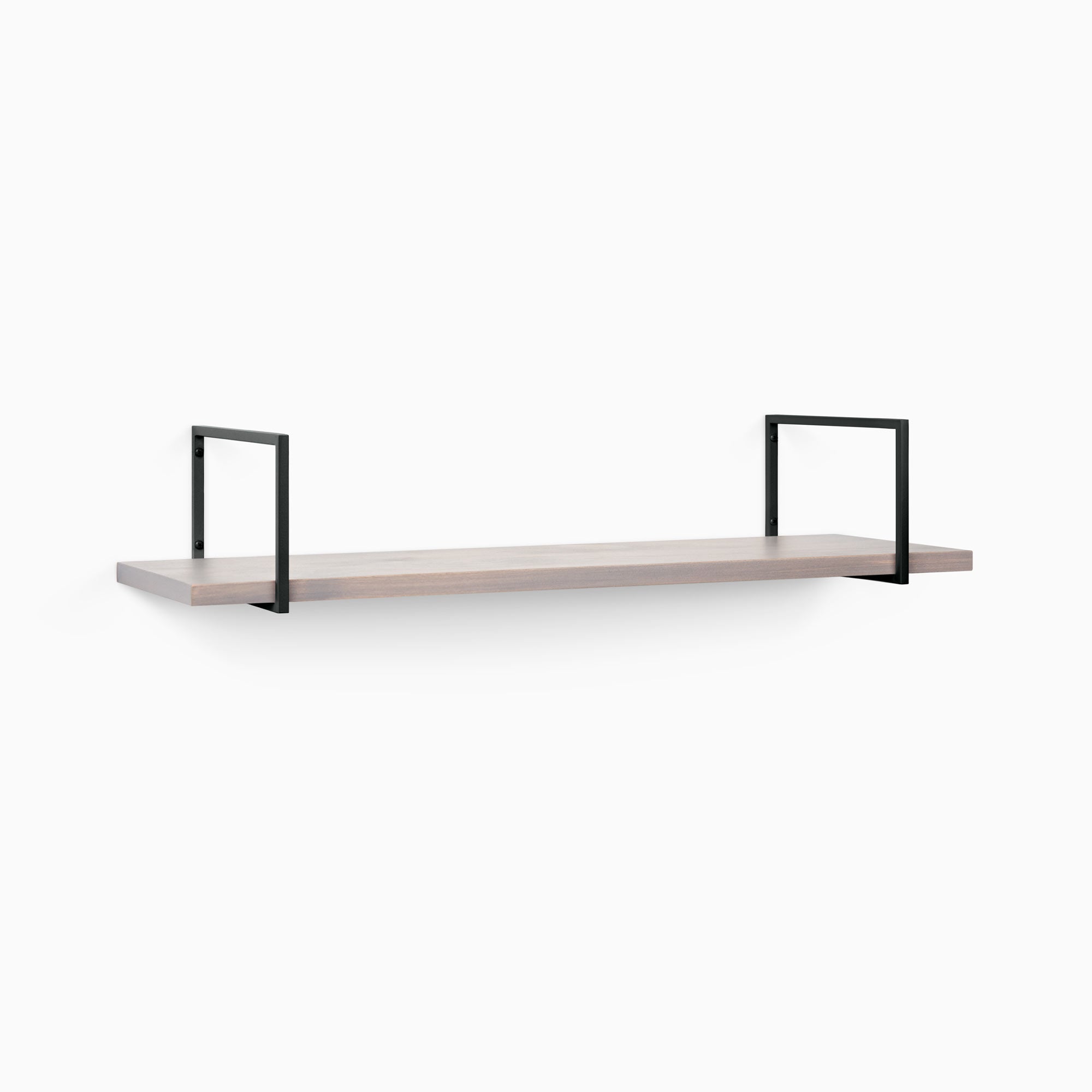 Bart Hatch Grey Wall Shelf - Floating Shelves for Living Room, Bedroom, Bathroom - Modern Wooden Storage Shelves for Home Decor & Organization