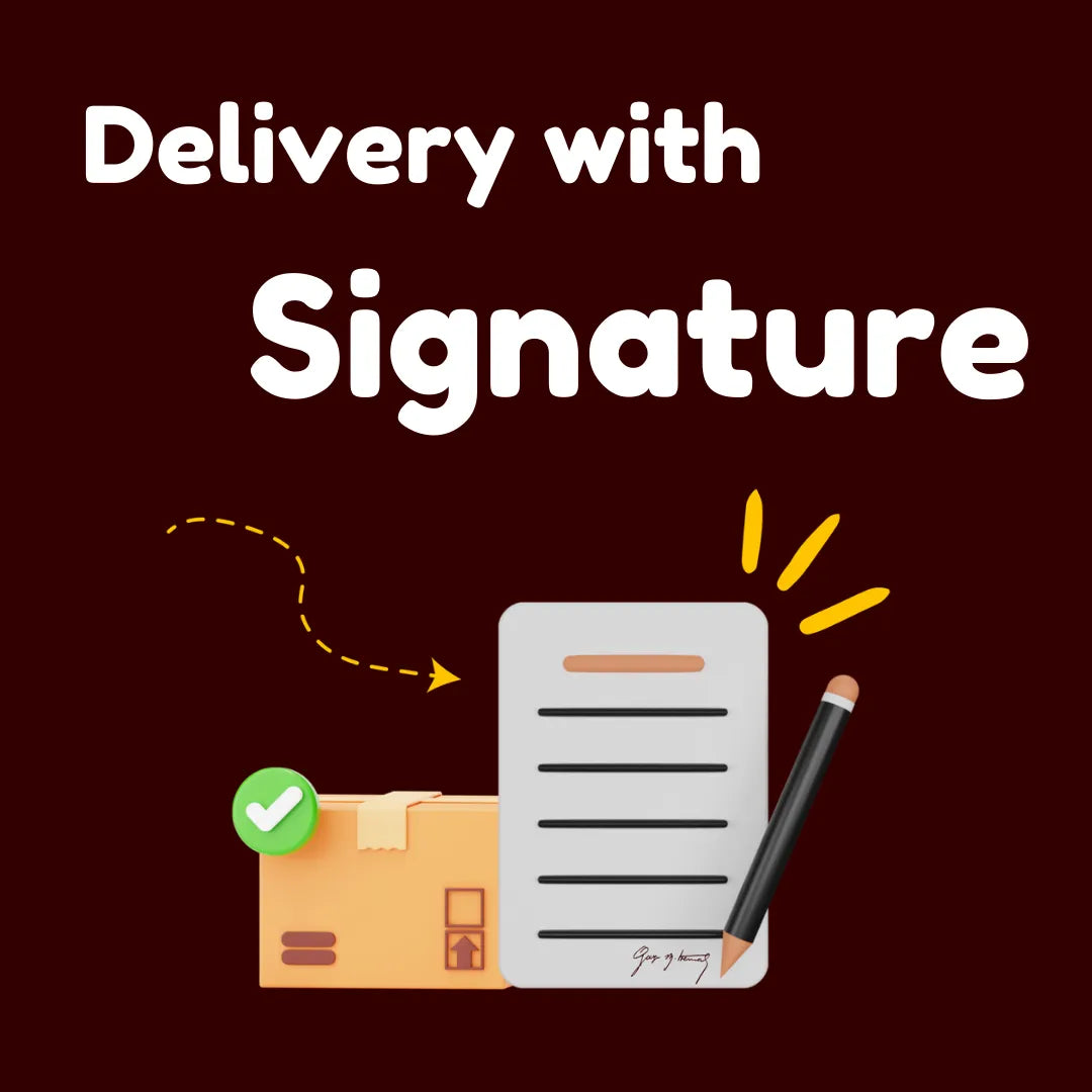 Signature Delivery Service for US E-commerce - Secure Package Receipt for Online Shopping & High-Value Purchases