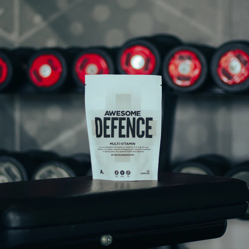 Awesome Supplements Defence 120 Capsules | High Potency Multivitamin for Immune Support, Energy Boost & Overall Wellness | Daily Supplement for Adults & Seniors