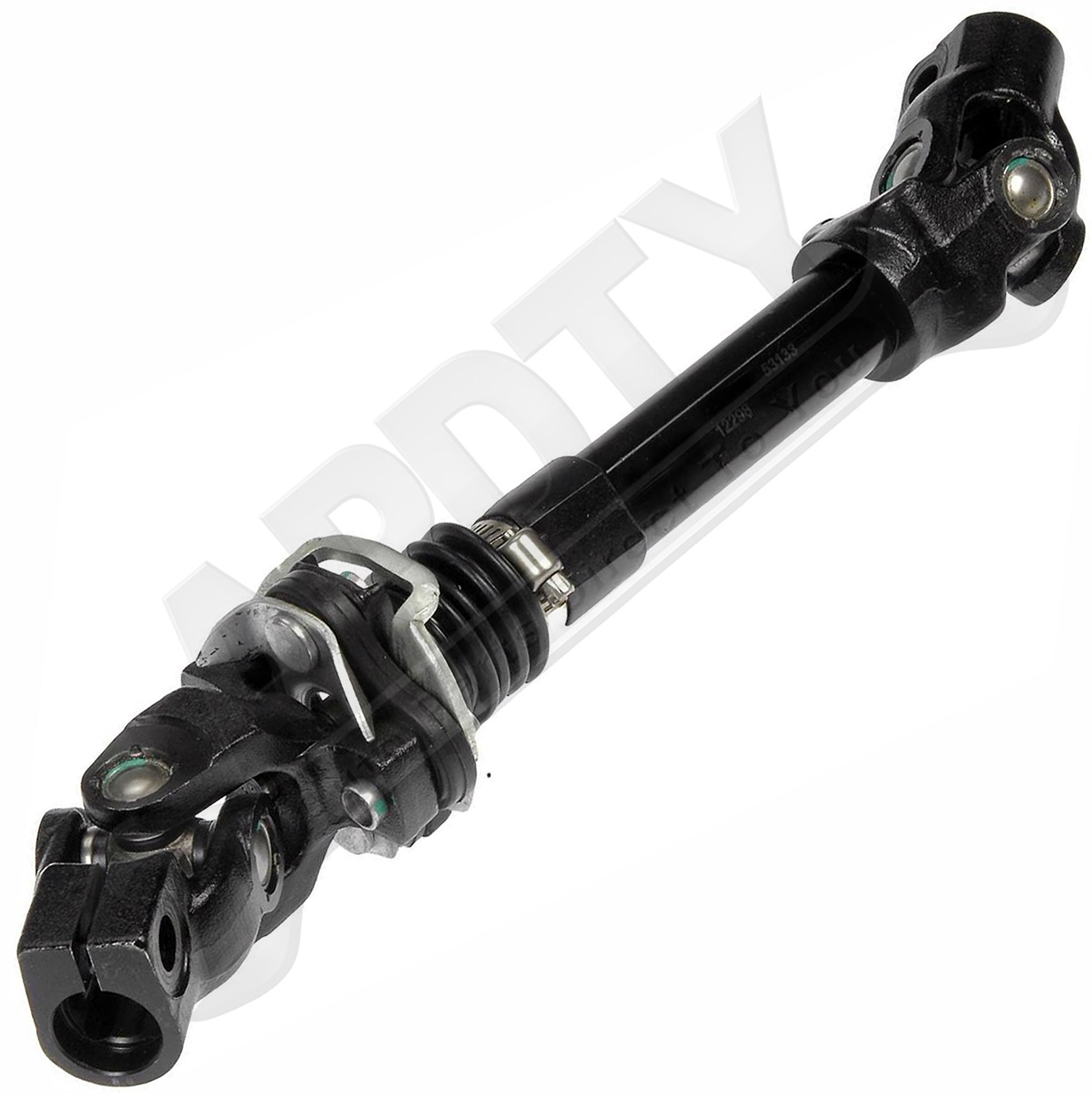 APDTY 536377 Lower Intermediate Steering Shaft - Replacement for Smooth & Safe Vehicle Steering | Perfect for Trucks, SUVs, and Off-Road Vehicles