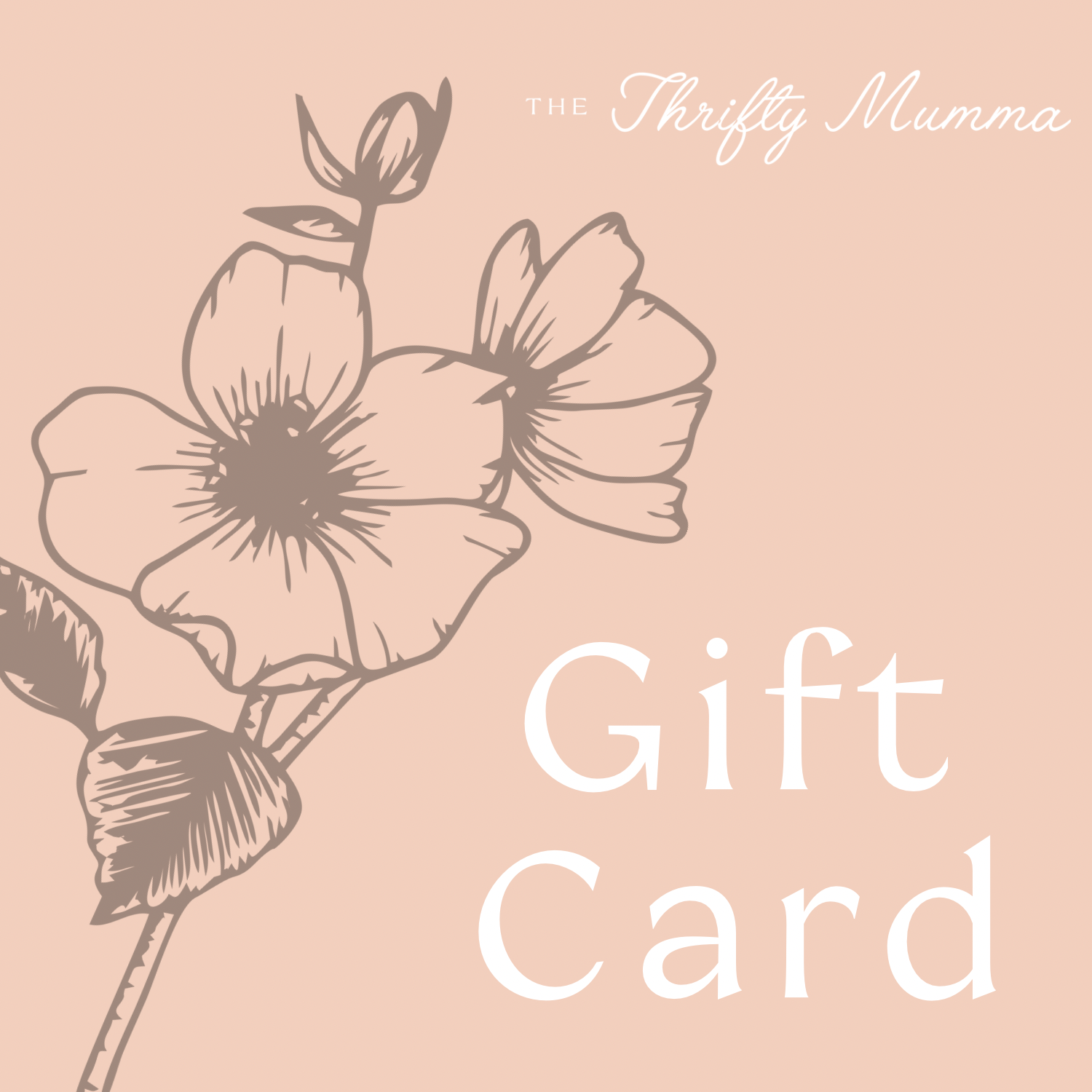 The Thrifty Mumma Gift Card - Perfect for Birthdays, Holidays & Special Occasions - Thoughtful Present for Moms & Women