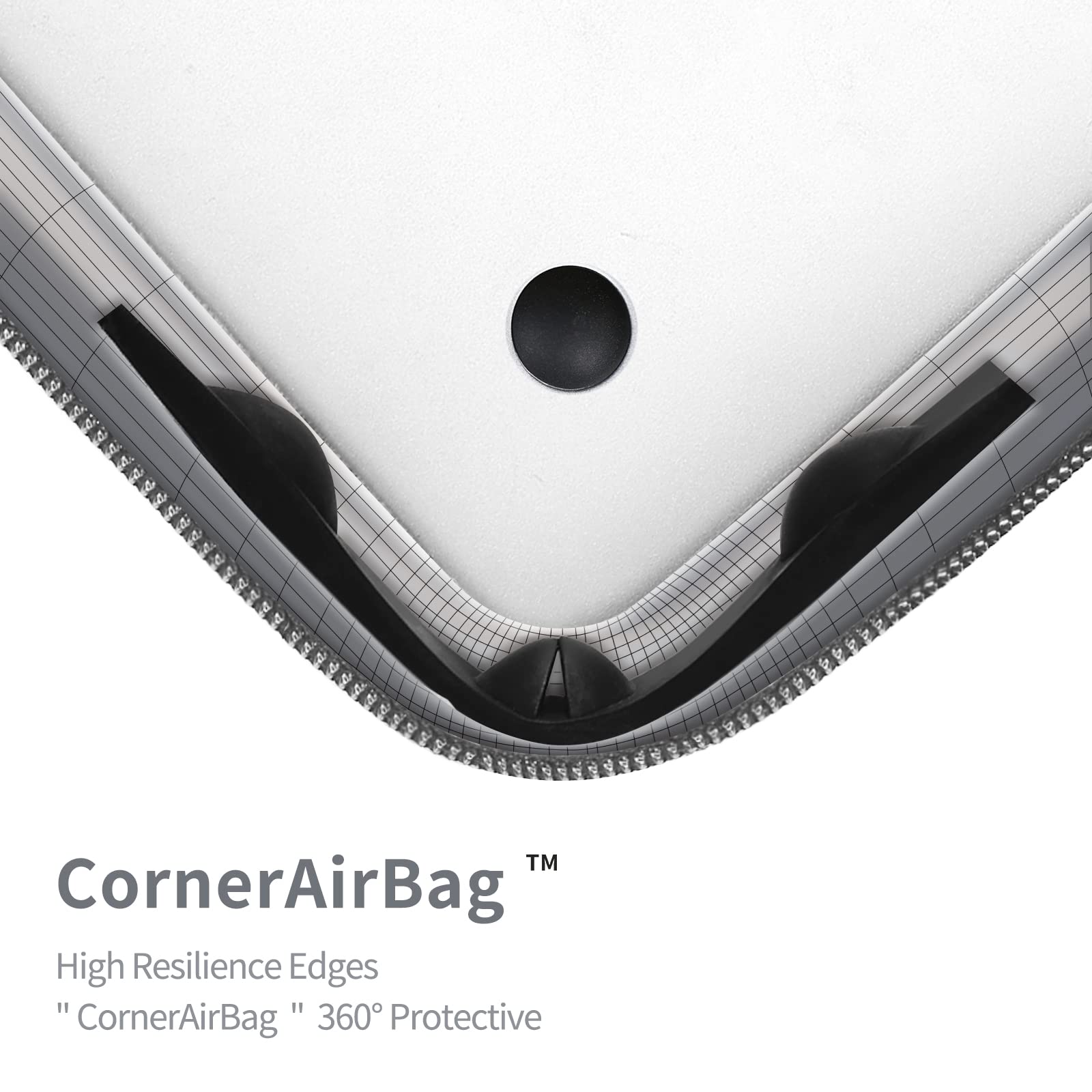 Waterproof 14 Inch Laptop Sleeve for Women - Polyester Protective Case with Handle for MacBook Air/Pro 13.3