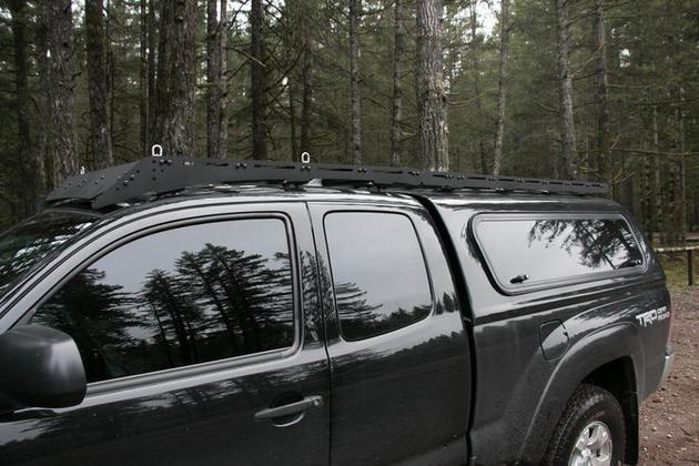 Prinsu Designs Roof Rack for 2005-2022 Toyota Tacoma Access Cab | Heavy Duty Aluminum Roof Rack System | Perfect for Off-Roading, Camping & Outdoor Adventures