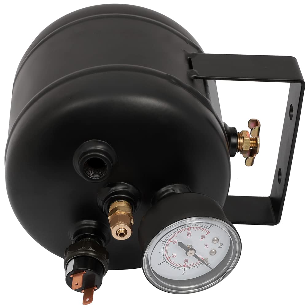 ECCPP 12V 3 Trumpet Air Horn Kit with 150PSI Air Compressor & 0.5Gal Tank - Loud Train Horn for Trucks, Cars, Boats, RVs - Perfect for Emergency Alerts & Vehicle Safety