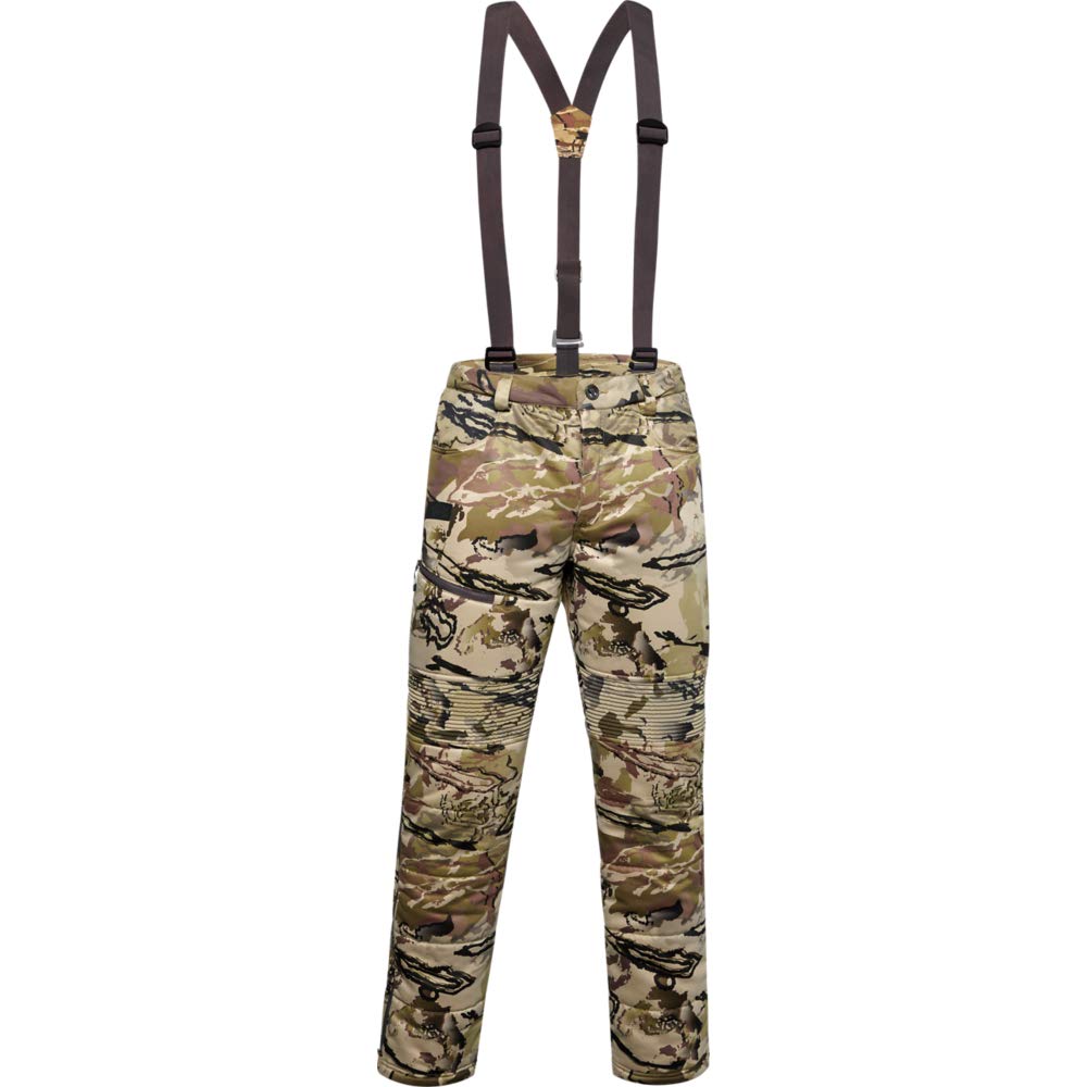 Under Armour Men's Timber Pants - UA Barren Camo/Black, Large Size | Lightweight Hunting & Outdoor Hiking Pants for Men | Perfect for Camping, Fishing & Tactical Activities