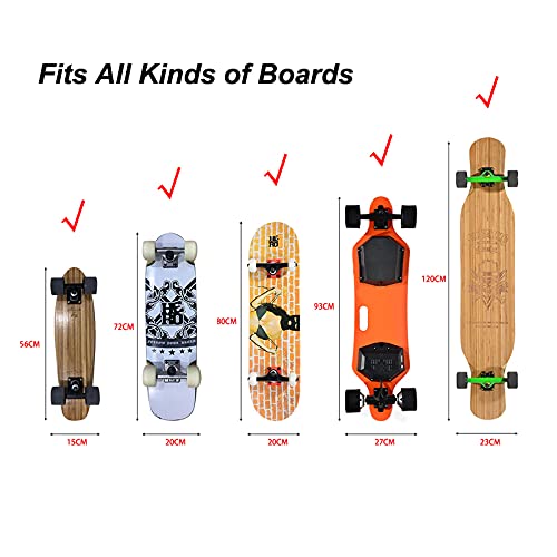 Longboard Skateboard Shoulder Strap - Adjustable Carry Sling for Easy Transport - Perfect for Commuting, Campus Travel & Skateboard Enthusiasts