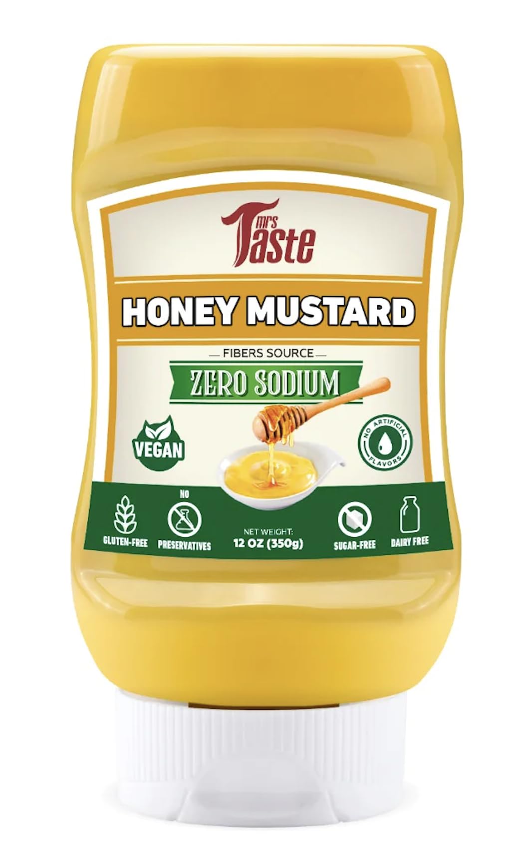 Sugar-Free Honey Mustard Sauce - Keto & Paleo Friendly, Zero Calories for Healthy Diets