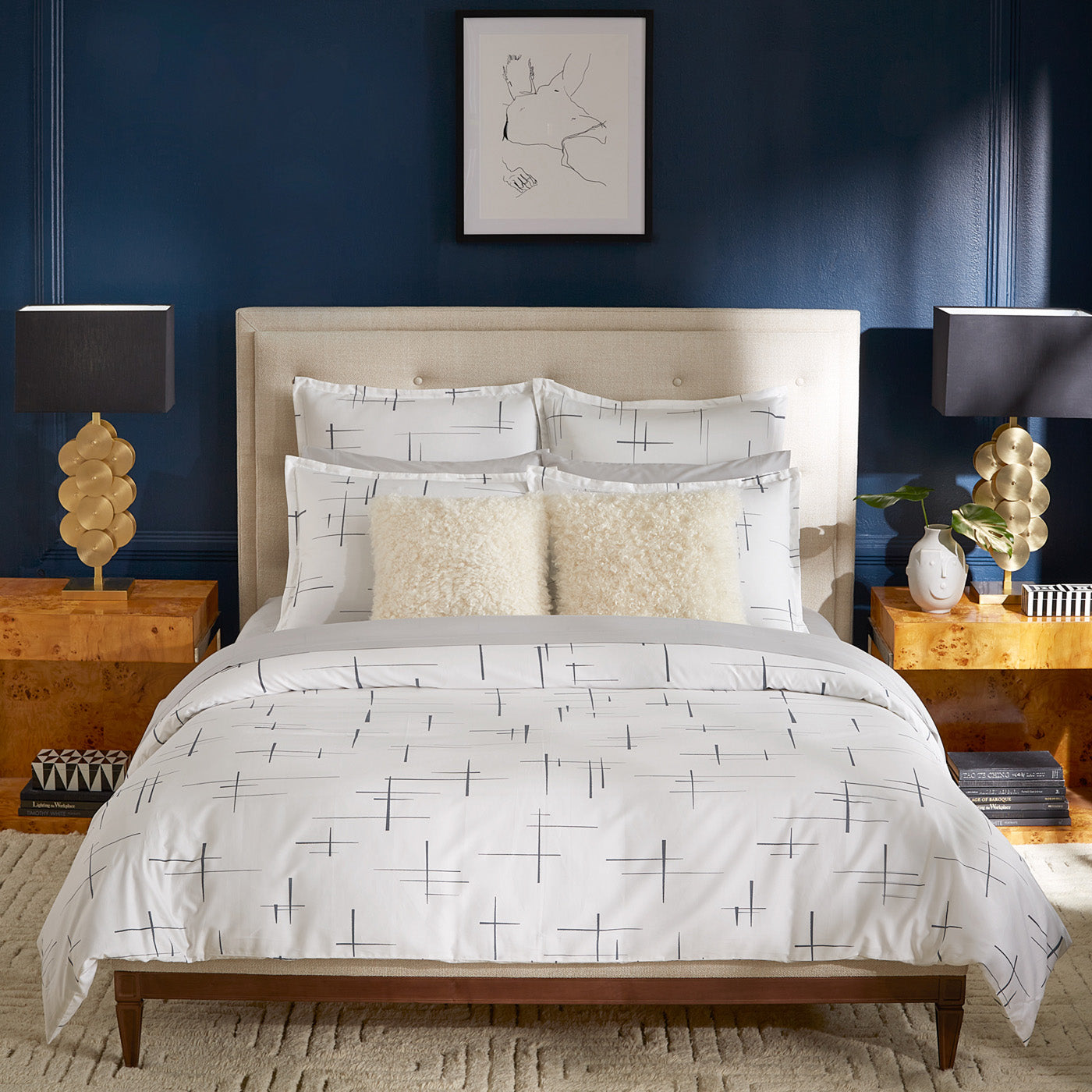 Premium Okura Supima Cotton Standard Pillow Sham - Ultra Soft 400 Thread Count for Luxury Bedding - Perfect for Master Bedrooms & Guest Rooms