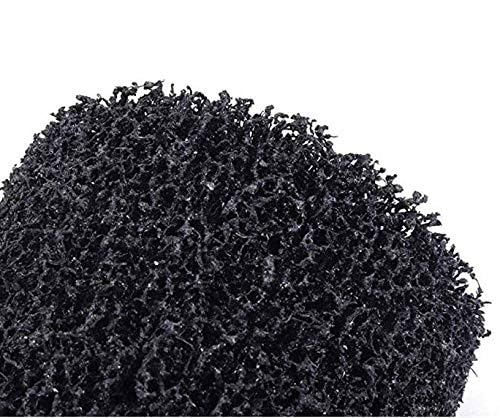 Signi Poly Strip Abrasive Drawing Wheel - 110x100x19mm Weld Cleaner, Rust & Paint Remover Wheel for Handheld Polishing Machine - Perfect for Metal Surface Preparation, Weld Descaling & Automotive Restoration