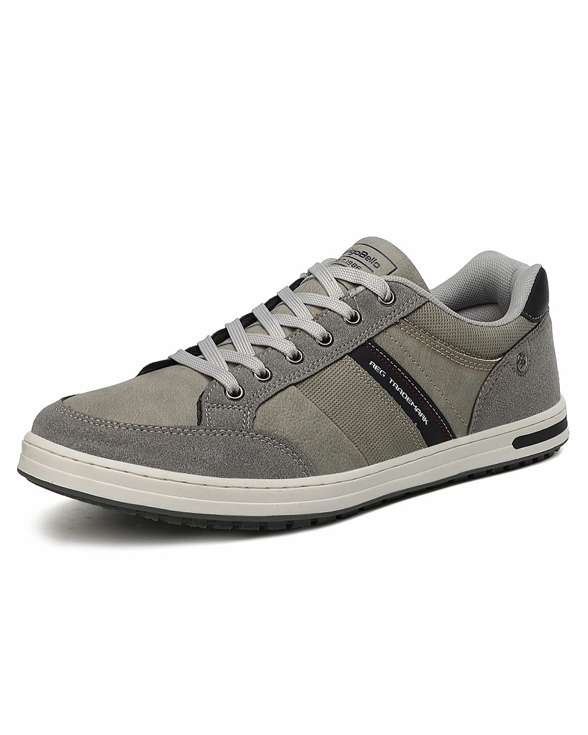 ASTERO Men's Fashion Sneakers - Casual PU Leather Walking Shoes for Comfort & Style - Perfect for Daily Wear, Work & Outdoor Activities