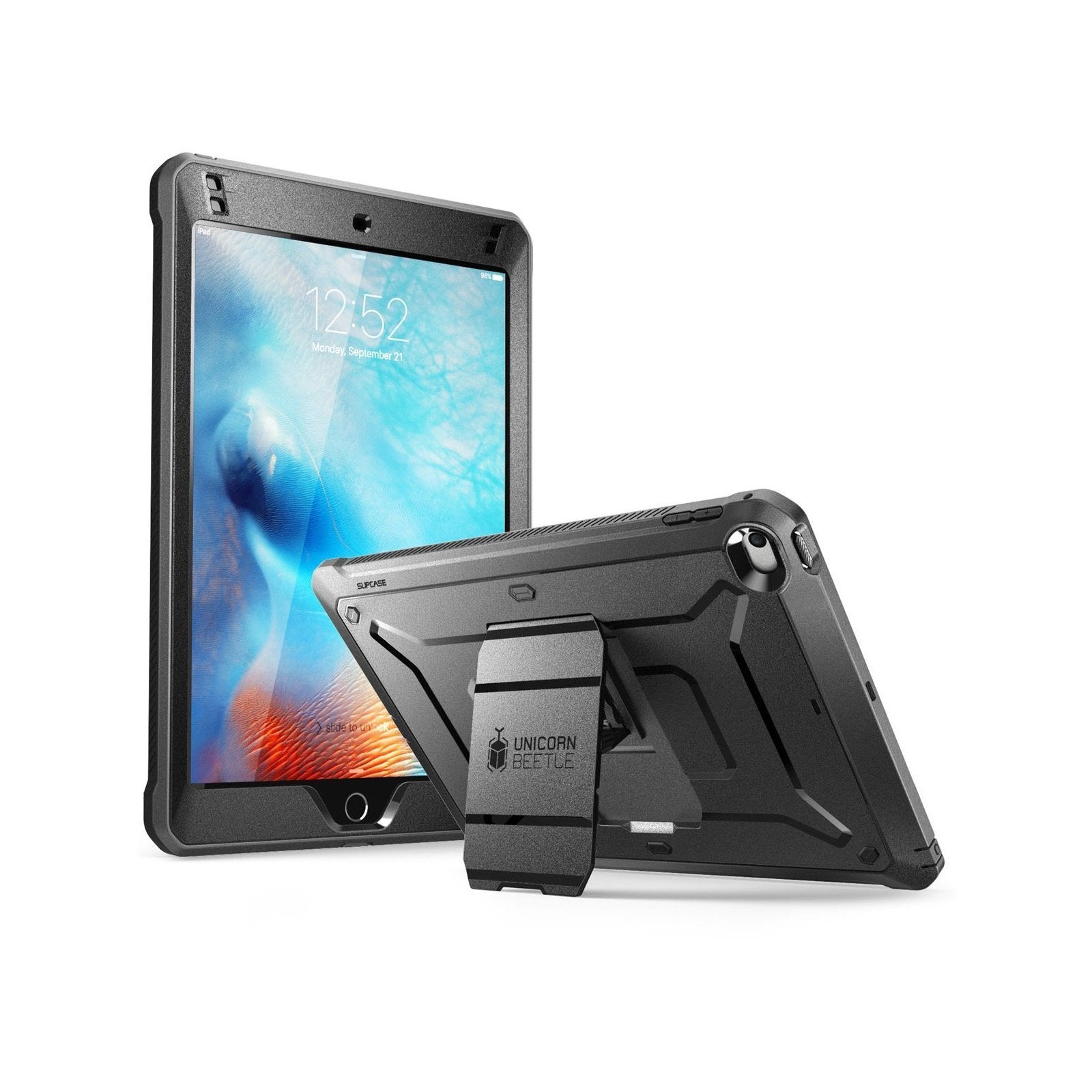 iPad Mini 5 Case - Unicorn Beetle PRO Shockproof Rugged Protective Cover (Black) | Perfect for Outdoor Adventures, Travel & Daily Use