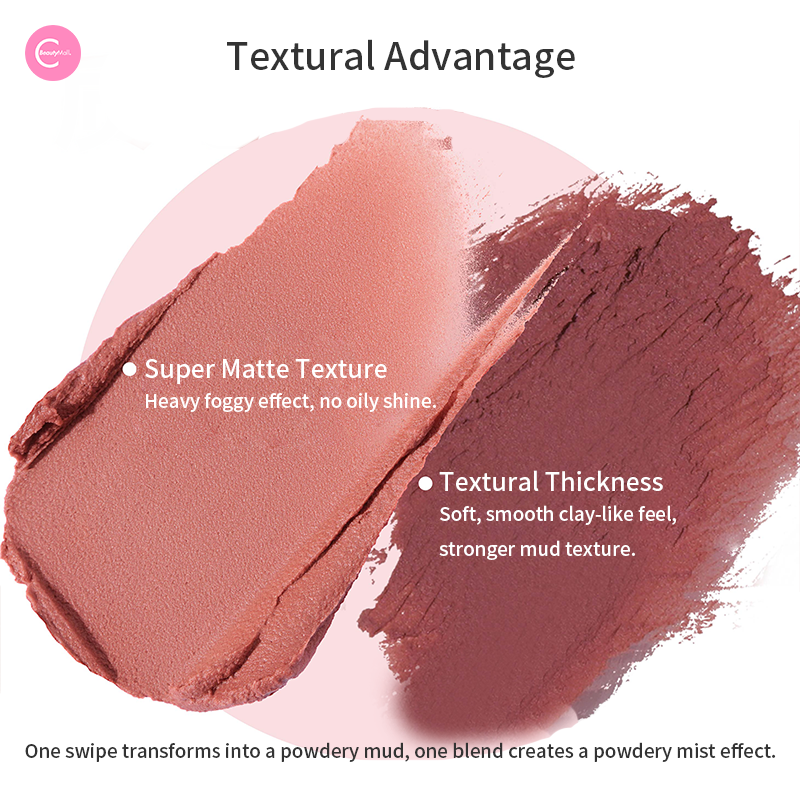 HYNTOOR Black Rabbit Soft Matte Velvet Lip Clay - Long Lasting Vegan Lipstick for Women, Cruelty Free Moisturizing Lip Makeup (Perfect for Date Night, Parties & Everyday Wear)