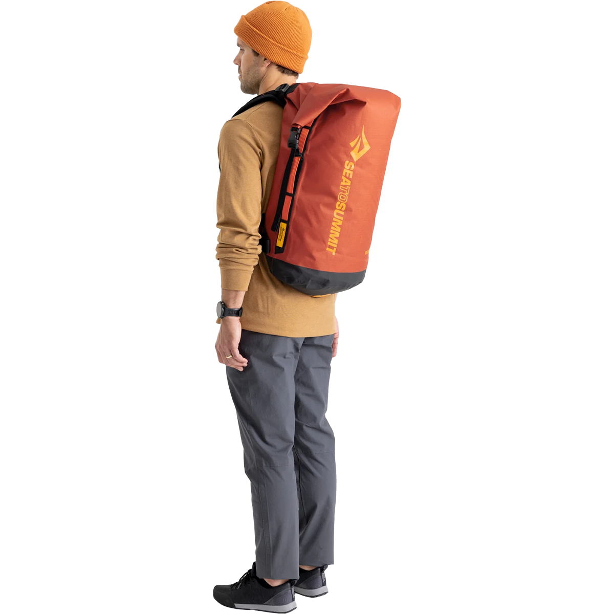 Big River 50L Dry Backpack - Waterproof Hiking Backpack for Camping, Kayaking & Outdoor Adventures | Lightweight Travel Backpack with Multiple Pockets