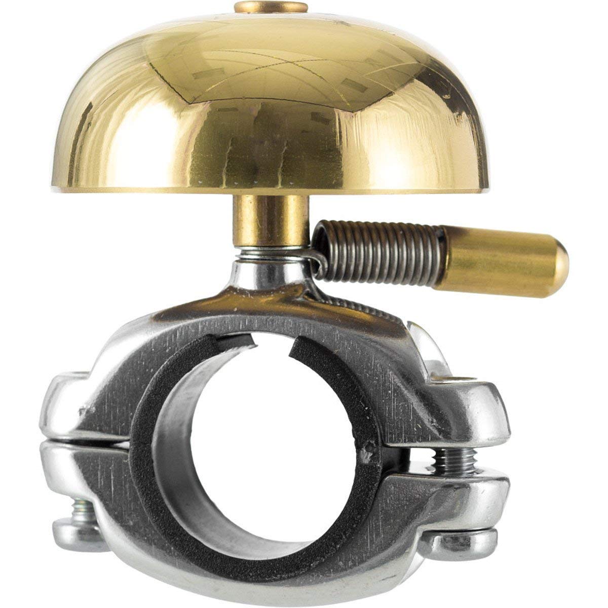 CAT Eye - Yamabiko Bike Bell, Gold | Loud & Durable Bicycle Bell for Road & Mountain Bikes | Perfect for Commuting, Cycling Safety & Outdoor Adventures
