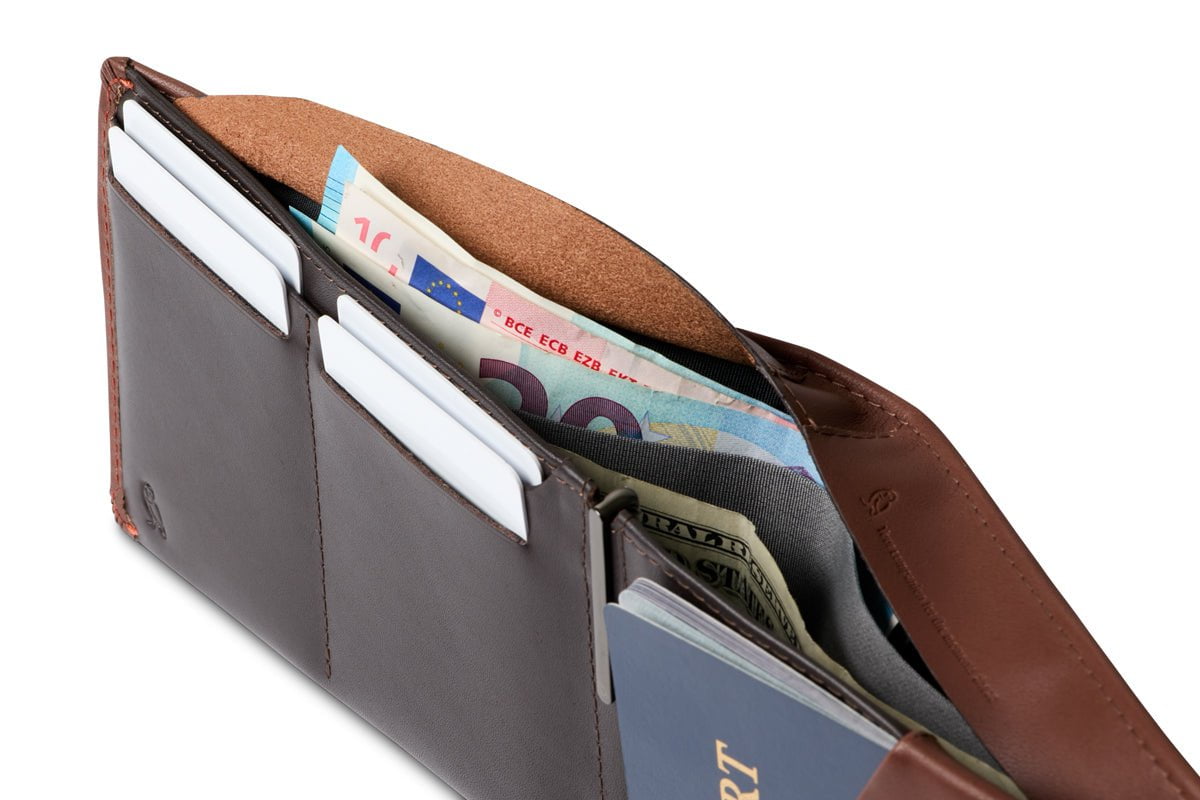 Bellroy Premium Travel Wallet for Men & Women - RFID Blocking Leather Passport Holder - Perfect for Airports, Business Trips & International Travel