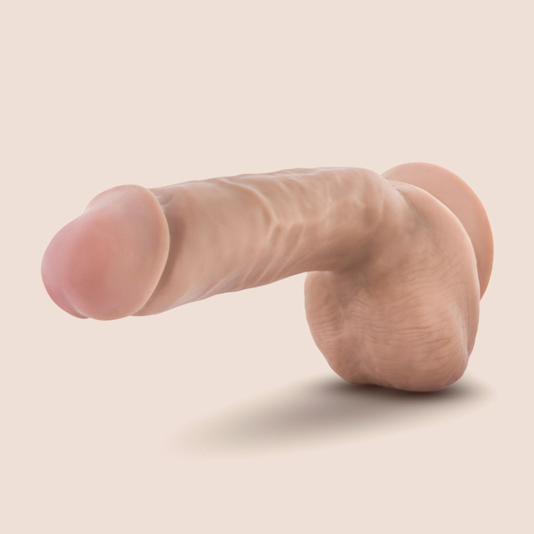 Blush X5 Hard On Dong - Realistic Dildo for Men & Women | Lifelike Silicone Adult Toy for Solo Play & Couples Use | Enhance Intimacy & Pleasure in the Bedroom