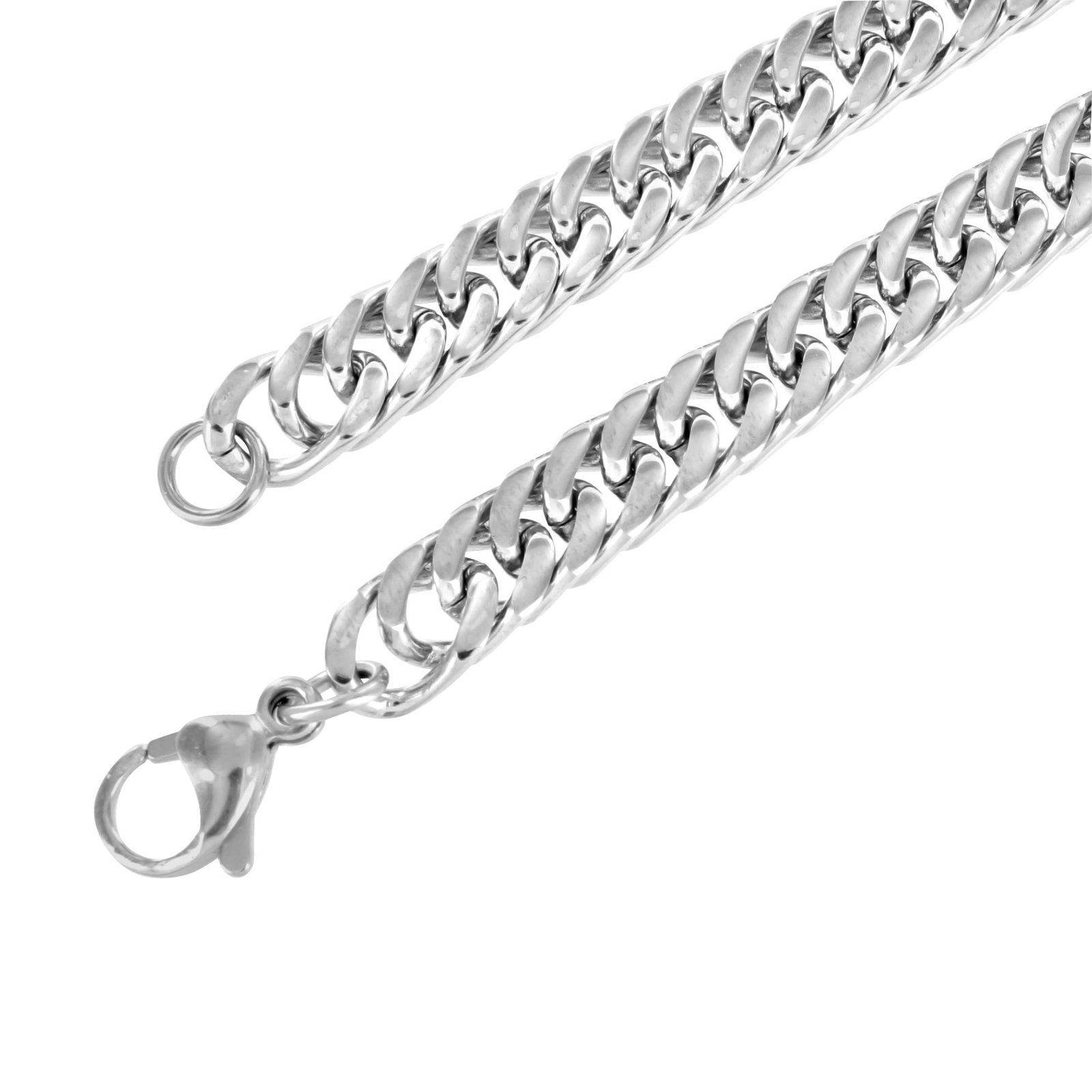 Miami Cuban Chain Necklace for Men & Women - 6MM Stainless Steel Elegant Jewelry - Perfect for Gifts, Parties, and Everyday Wear