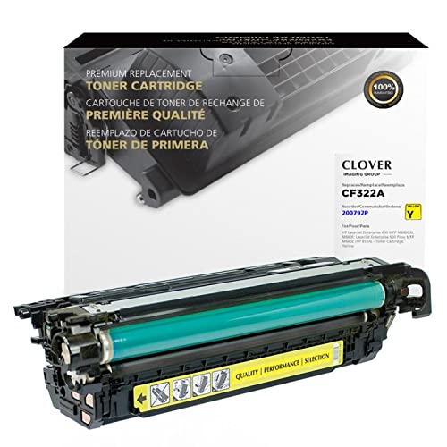 TonerWise Remanufactured Yellow Toner Cartridge for HP CF322A (HP 653A) - High-Quality Replacement for HP Printers | Perfect for Office & Home Printing Needs