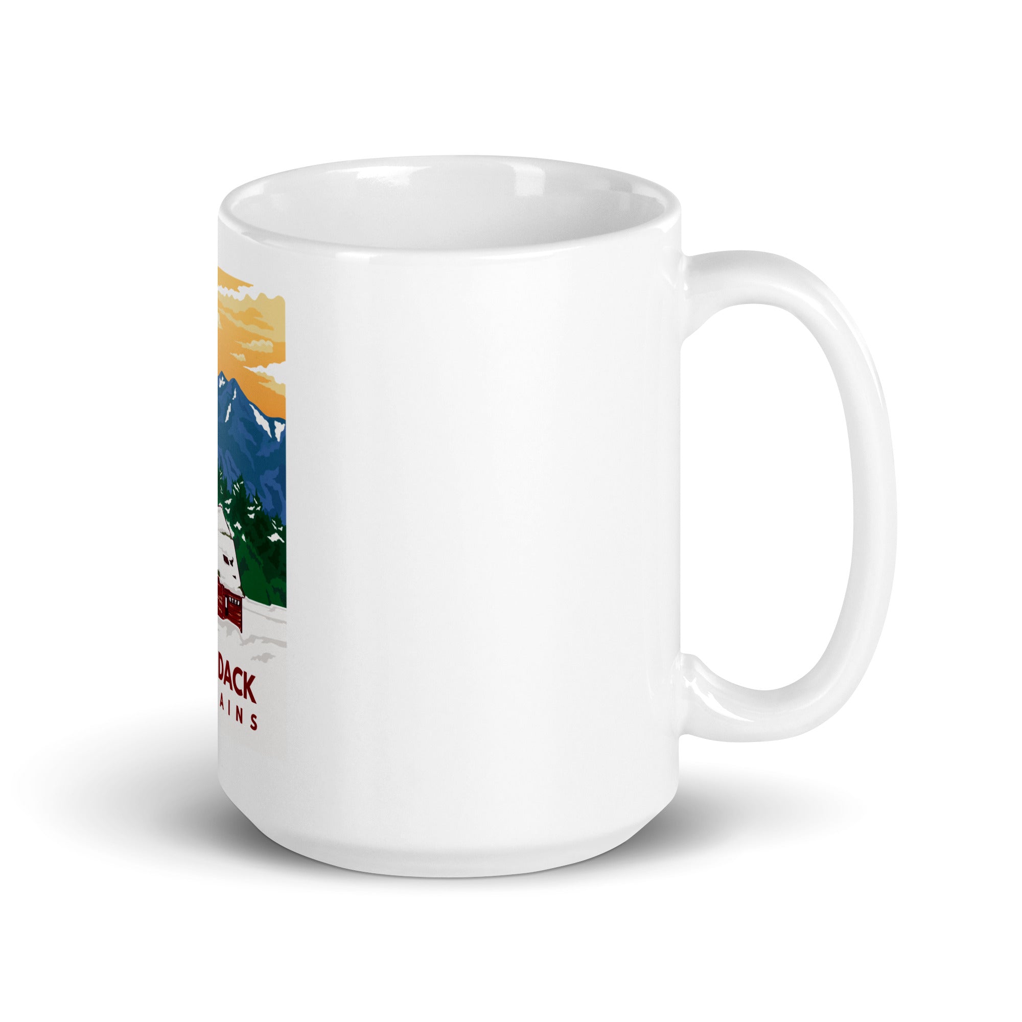 Keene Barn Ceramic Coffee Mug - 15oz Insulated Travel Tumbler for Hot & Cold Drinks - Perfect for Home, Office, Camping & Gifts
