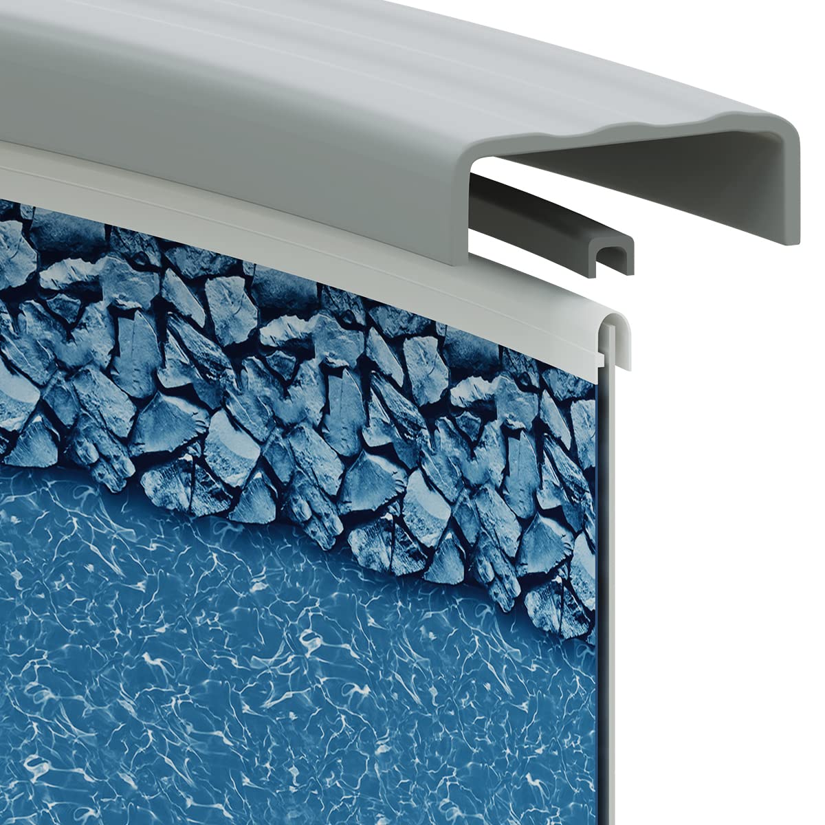 24-Foot Round Dual Bead Above Ground Pool Liner - 52