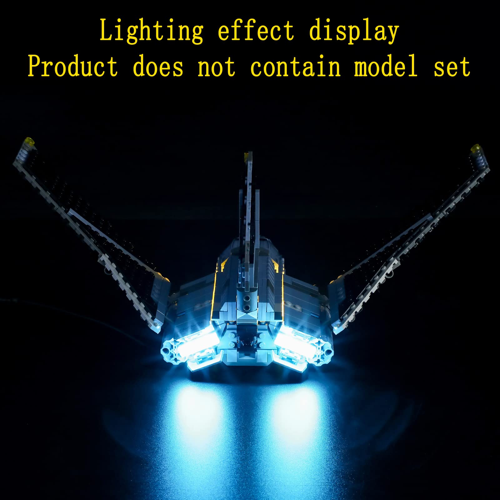 GEAMENT Light Kit for LEGO Star Wars The Bad Batch Attack Shuttle 75314 - Compatible Lighting Set for Building Blocks (Model Not Included) | Perfect for Display, Collection & DIY Star Wars Fan Projects