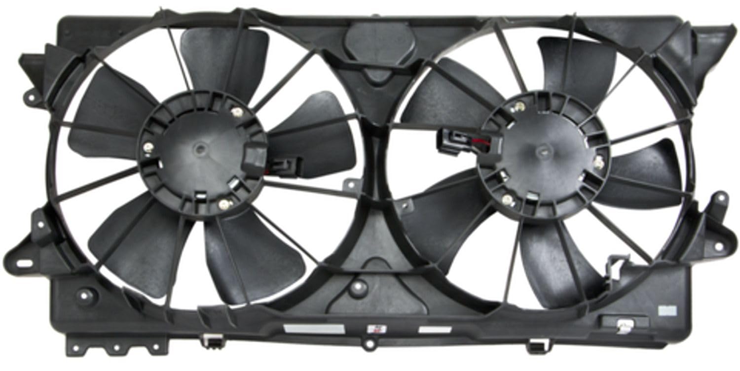 Four Seasons 76261 Radiator/Condenser Fan Motor Assembly - Replacement for Car Cooling System - Perfect for AC Repair & Engine Overheating Prevention