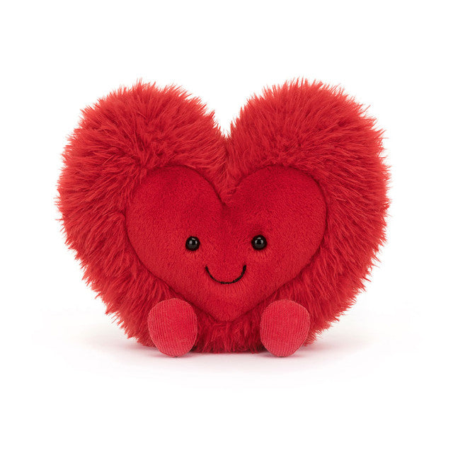 Cute Little Amuseables Beatie Heart Plush Toy - Perfect for Valentine's Day Gifts, Birthday Presents & Home Decor