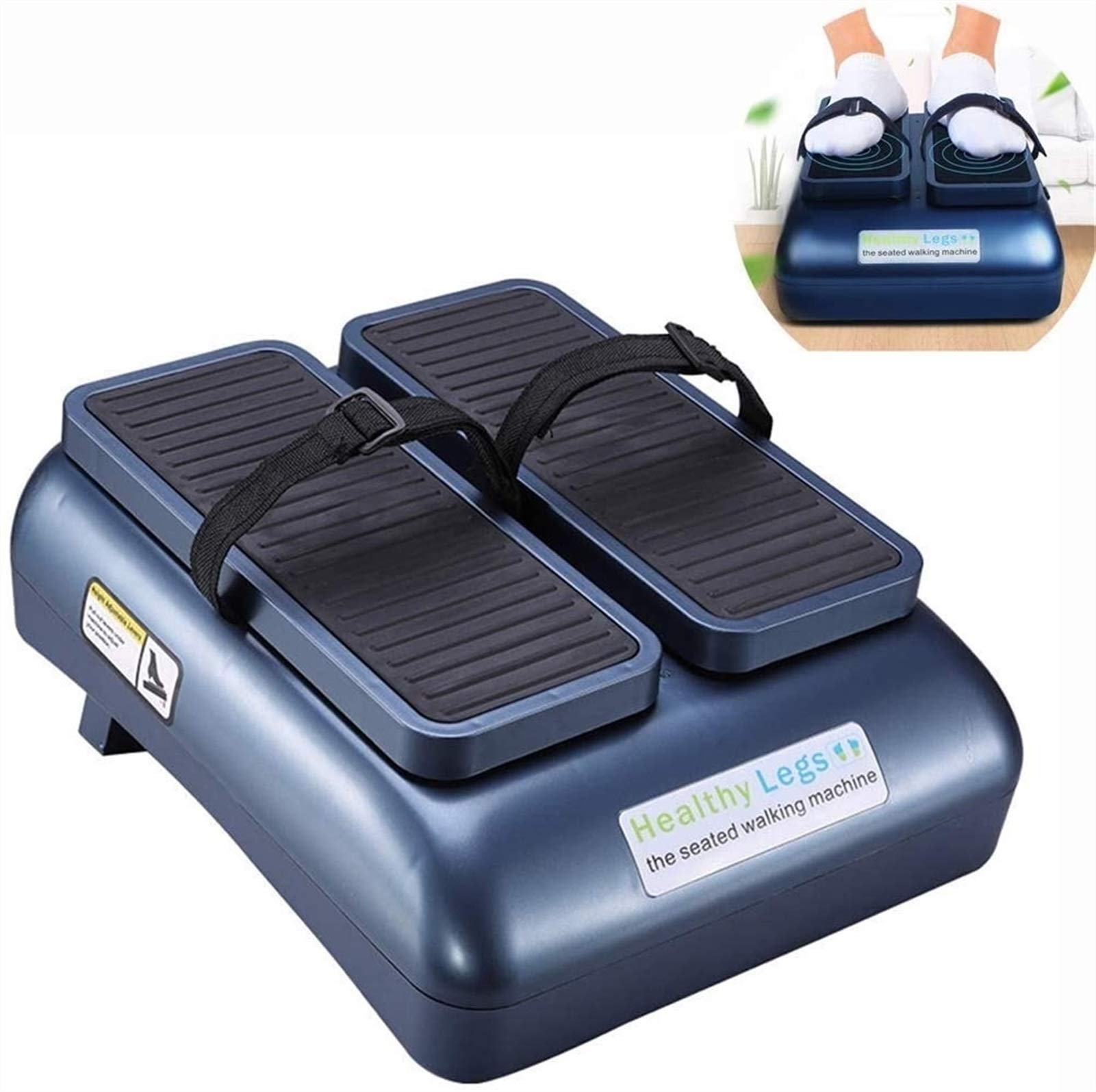 CRMY Electric Stepper Machine - Seated Walking & Leg Exercise Equipment for Home Fitness Training | Motorized Passive Leg Exerciser for Seniors & Adults | Perfect for Rehabilitation, Physical Therapy & Low-Impact Workouts