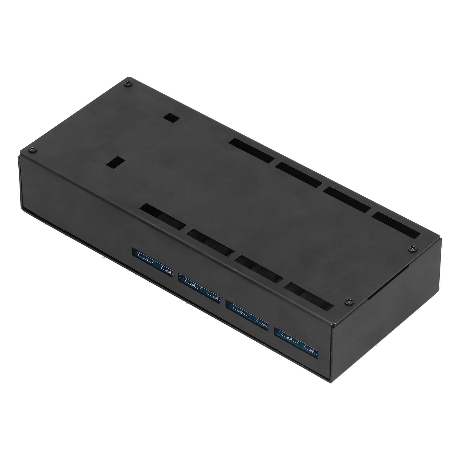 Raguso Relay Enclosure Case - Aluminum Alloy Electronic Project Box for Amplifiers & Computer Components | Durable & Convenient Chassis for DIY Electronics & Industrial Applications