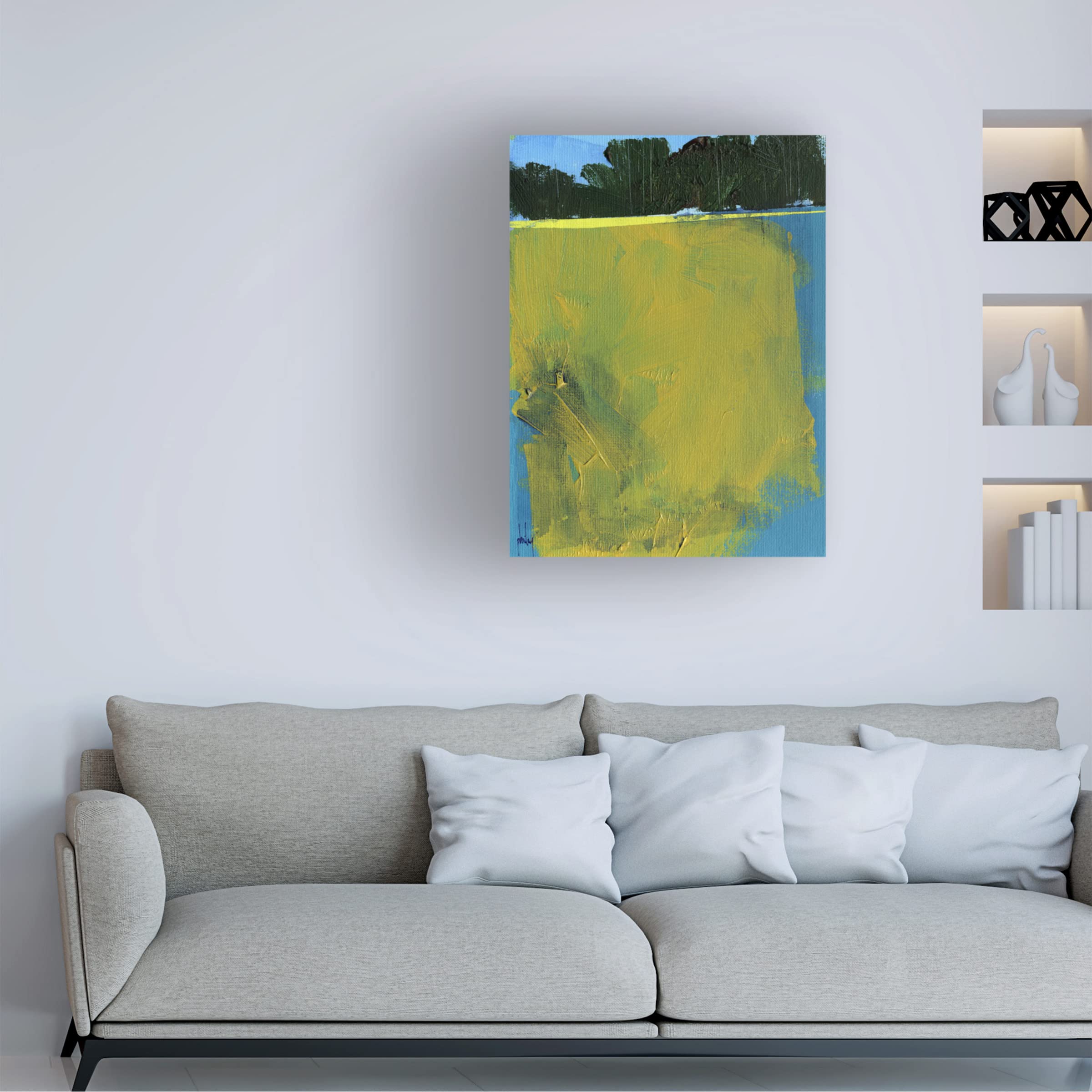 Paul Bailey 'Nicotine' Canvas Art Print - Modern Wall Decor for Living Room, Bedroom & Office | Trademark Fine Art Collection