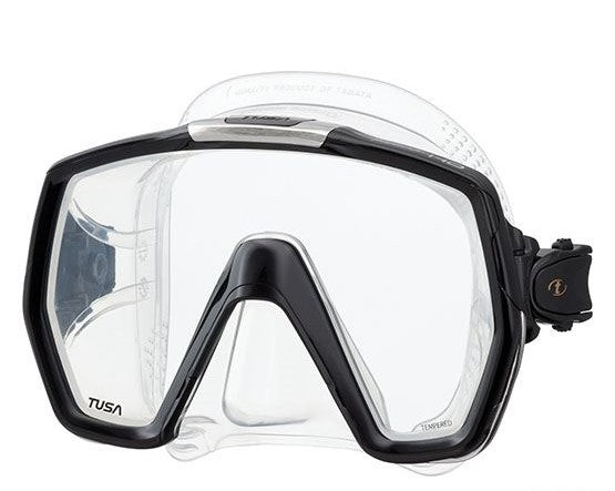 Tusa Freedom HD Scuba Diving Mask - Anti-Fog, Wide View Snorkeling Mask for Adults - Perfect for Ocean Exploration, Coral Reef Diving & Underwater Photography