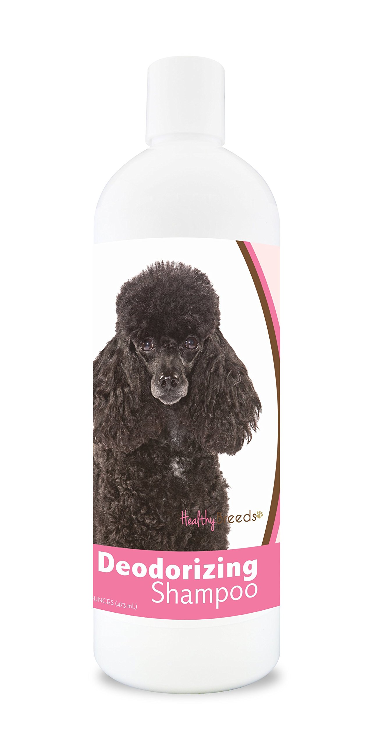 Healthy Breeds Poodle Deodorizing Shampoo 16 oz - Hypoallergenic Dog Shampoo for Odor Control & Skin Care - Perfect for Bathing, Grooming & Freshening Up Your Poodle