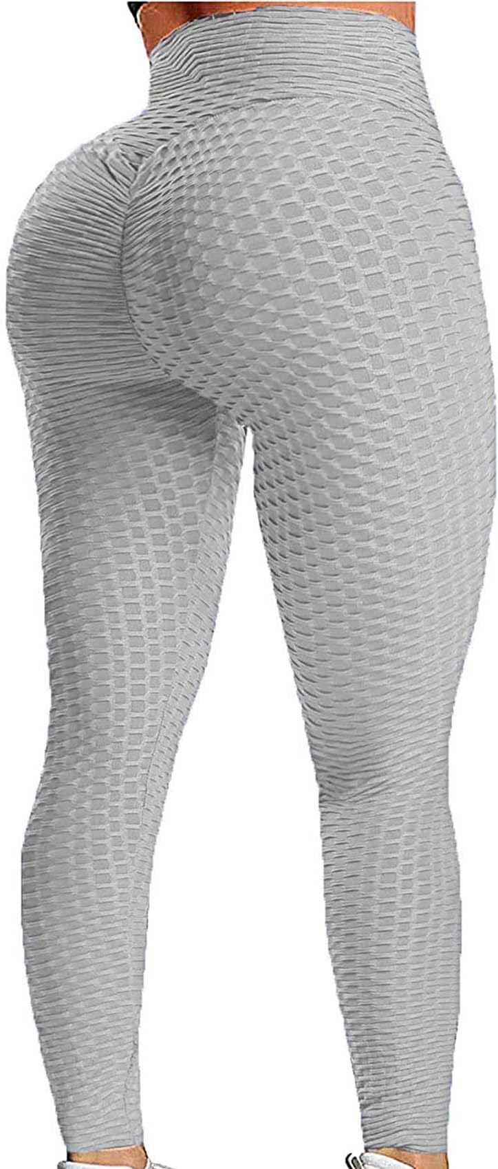 **JGS1996 Women's Butt Lifting High Waisted Yoga Pants - Tummy Control Workout Leggings, Scrunch Booty Gym Tights for Running, Fitness & Everyday Wear**