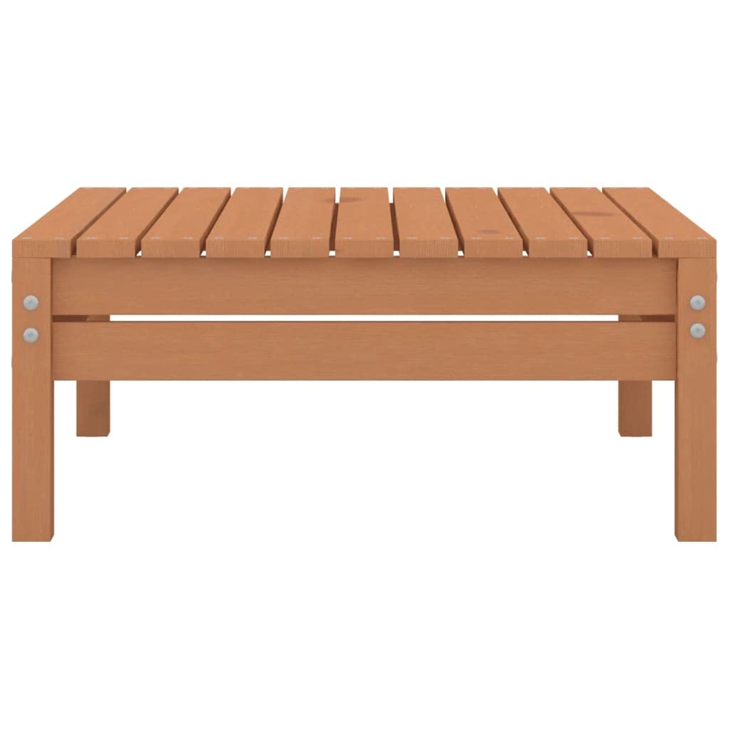 3-Piece Patio Lounge Set - All-Weather Resistant Outdoor Furniture for Terrace, Deck, Balcony, Garden & Lawn - Solid Pinewood in Honey Brown - Perfect for Relaxing, Entertaining & Outdoor Dining