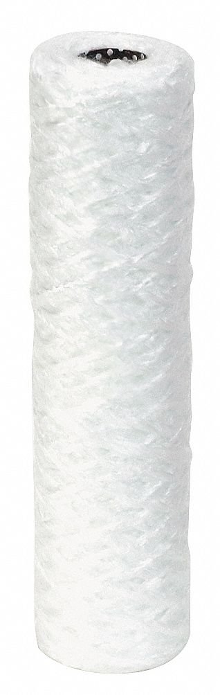 8 GPM String Wound Cartridge Filter - 5 Micron Filtration for Water Treatment (Pack of 6) | Ideal for Industrial, Commercial & Residential Water Purification Systems