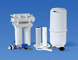 FMRO4 Undercounter 4 Stage Reverse Osmosis Water Filtration System - Pure Drinking Water for Home Kitchen, Office & RV Use